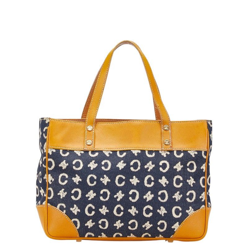 Celine Celine Celine C Macadam Denim Leather Handbag Denim Handbag DUTY FREE for USA Size ONE SIZE - 1 Thumbnail