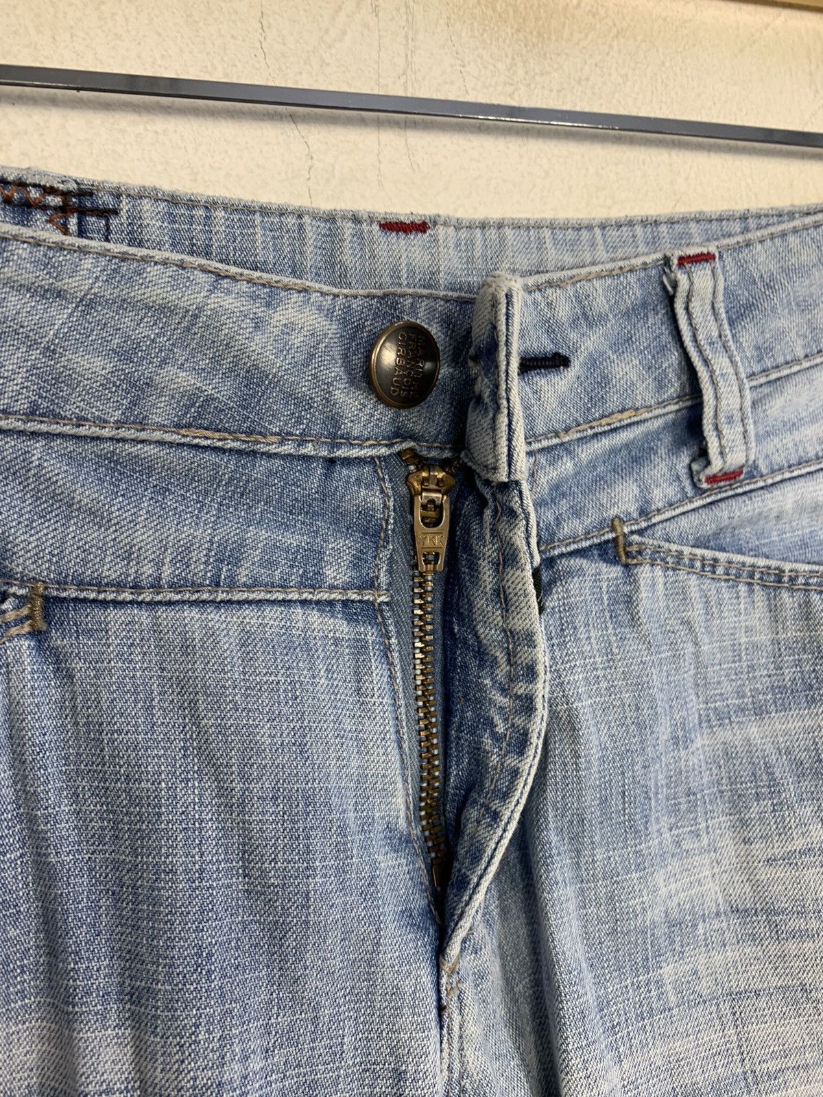 Designer 90s Marithe Francois Girbaud Double Waist Bootcut Size 30" / US 8 / IT 44 - 8 Thumbnail