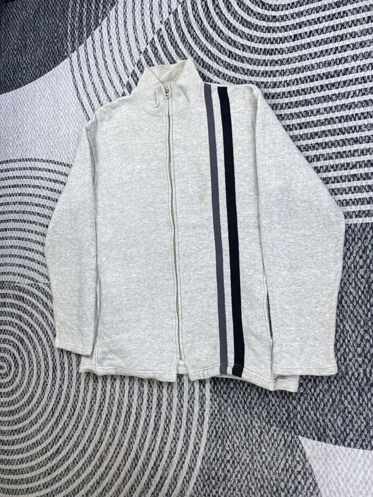 Full Count & Co. Vintage Full Count Fullzip Track Sweater Jacket Size US M / EU 48-50 / 2 - 4 Thumbnail
