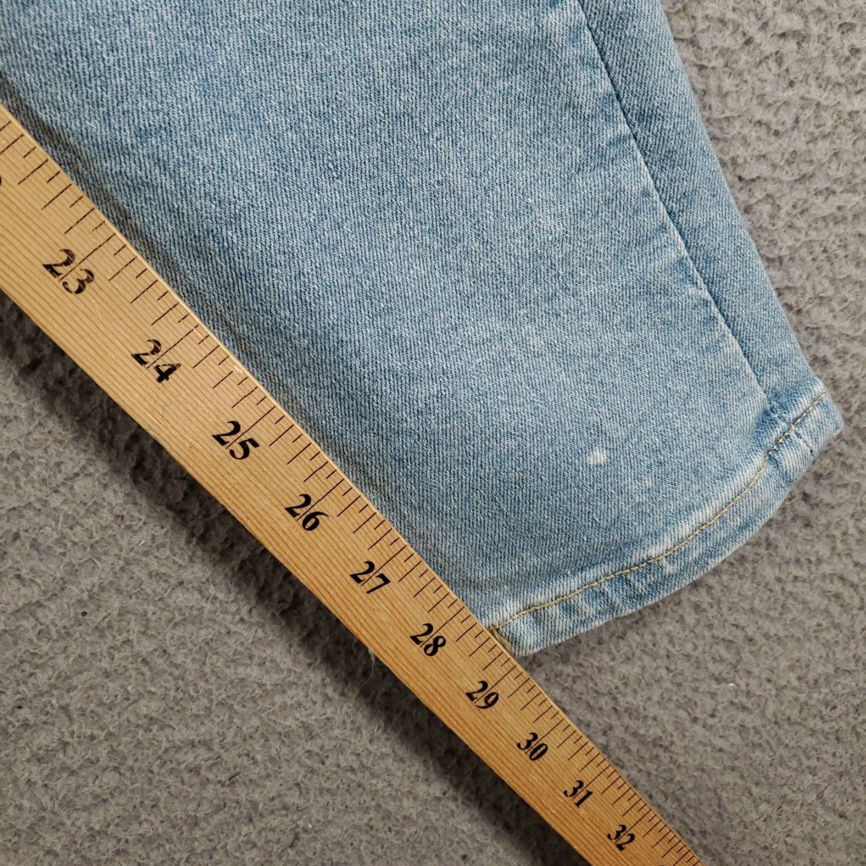 Forever 21 FOREVER 21 Jeans Skinny 28 Womens Distressed High Rise Light Wash NWT Jeans Women 5-Pocket Denim Stretch Urban 90s Grunge Modern Fit Size 26" / US 2 / IT 38 - 4 Thumbnail