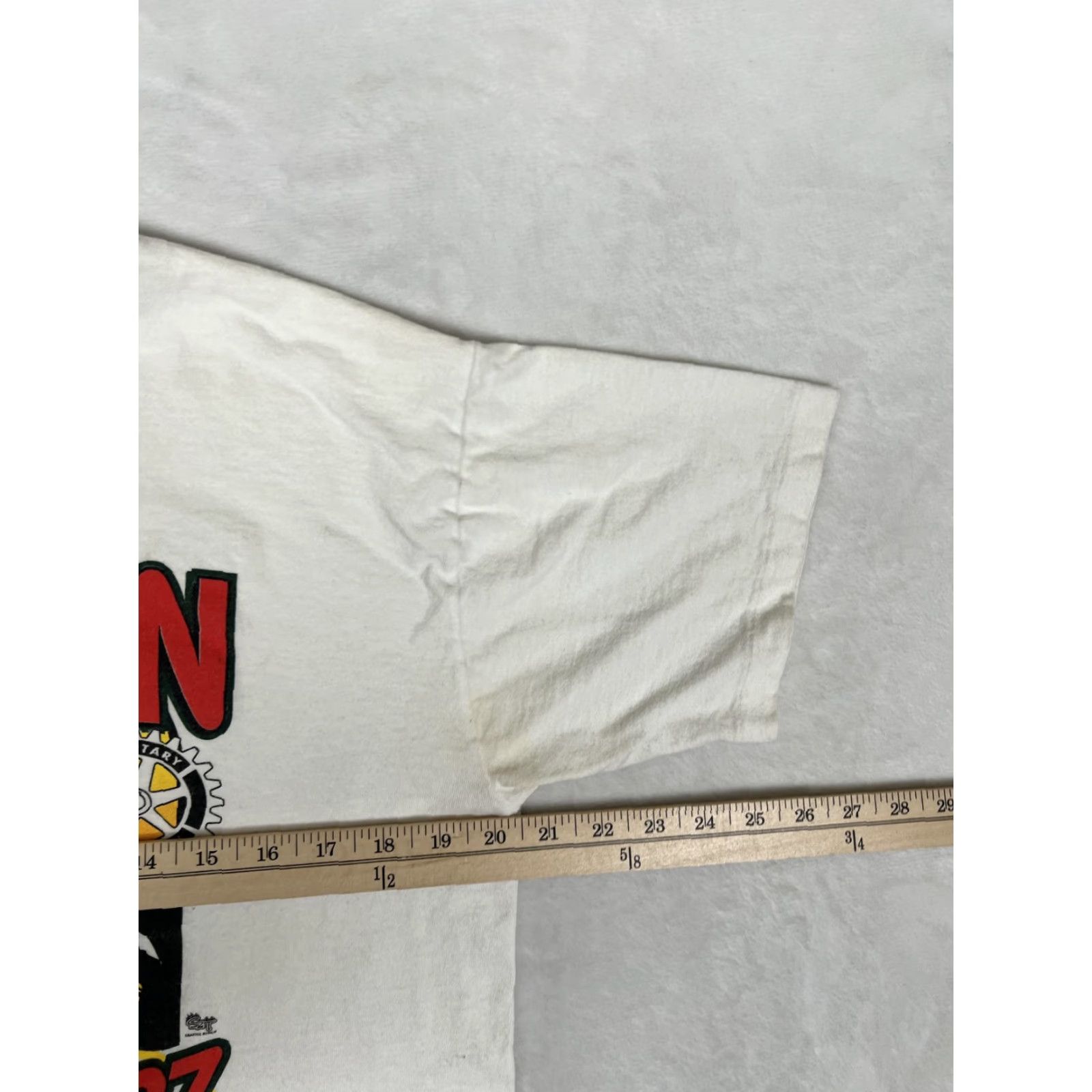 Fruit Of The Loom VINTAGE Canyon Classic Century 97 T-Shirt Mens Large White Bike Cycling 90s Size US L / EU 52-54 / 3 - 7 Thumbnail