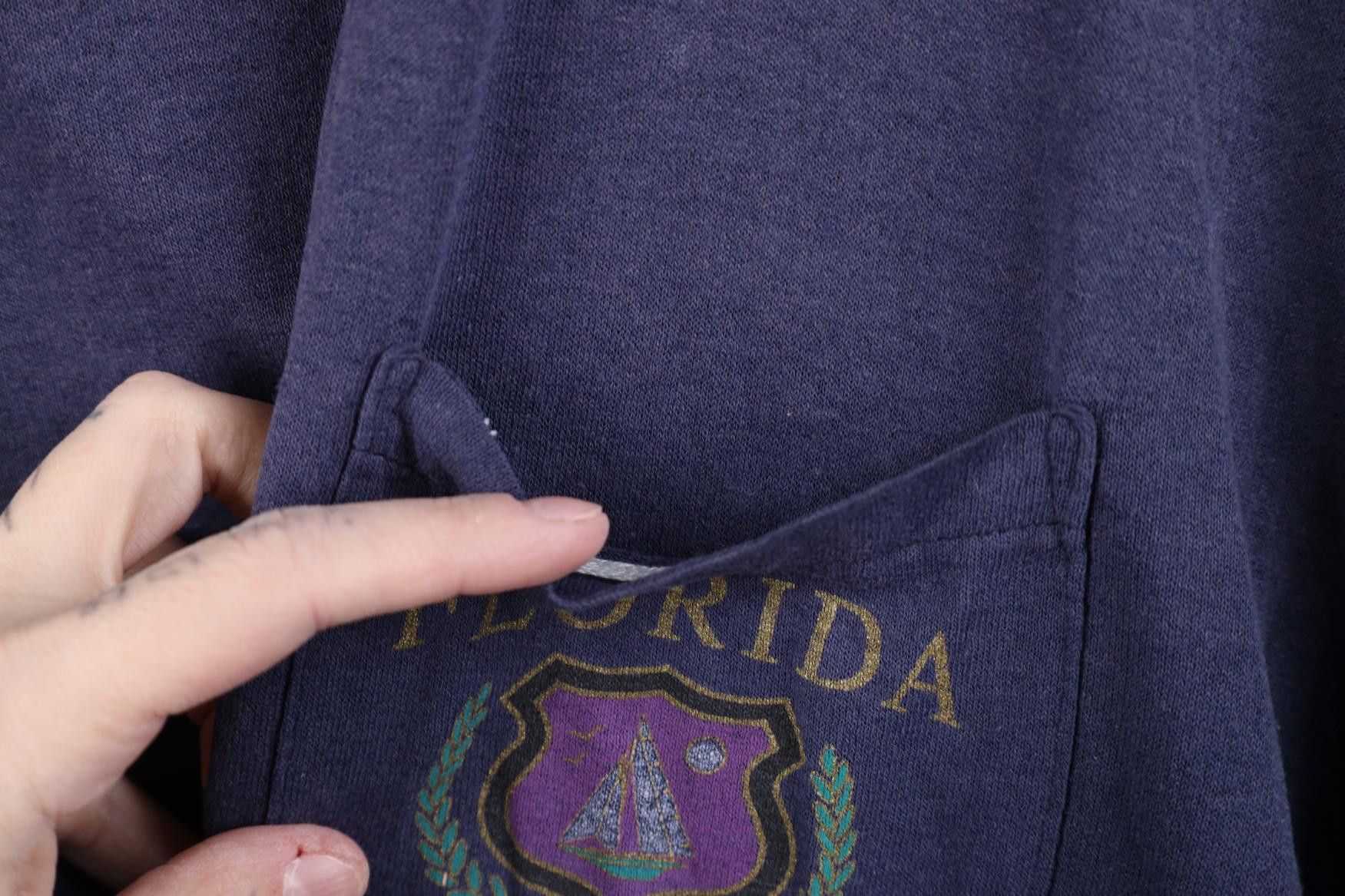 Vintage Vintage 90s Streetwear Florida Sunshine Pocket T-Shirt USA Size US L / EU 52-54 / 3 - 5 Thumbnail