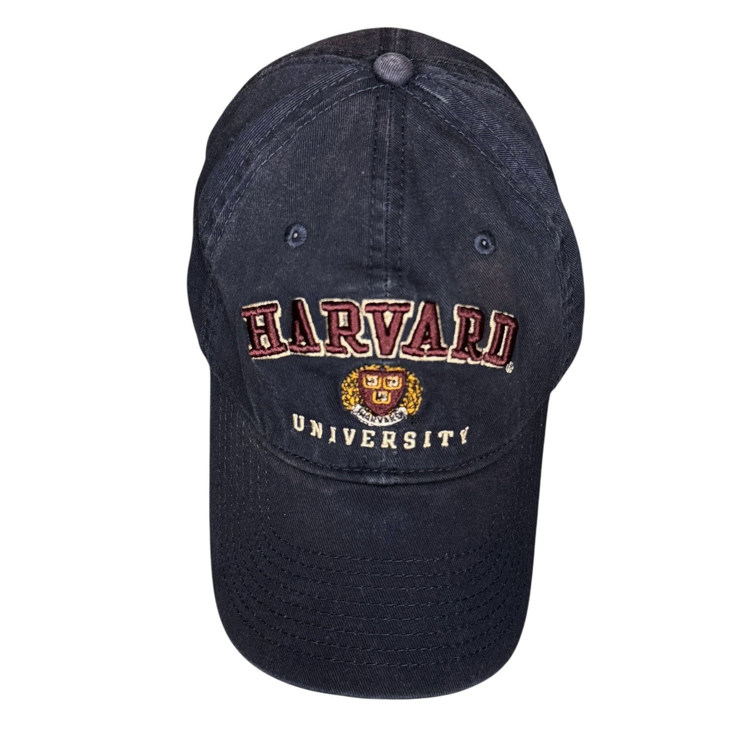 Champion Harvard University Crimson Blue Ivy League Adjustable Hat Size ONE SIZE - 2 Thumbnail