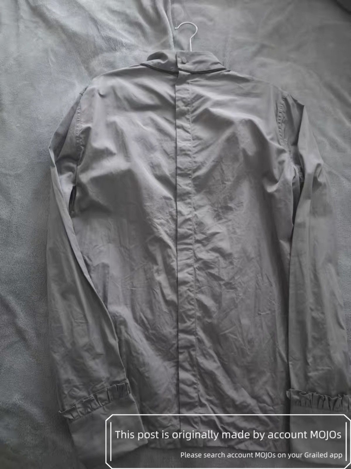 Prada Sz 41 Prada Pleated Front Runway Shirt mojos1710910 Size US L / EU 52-54 / 3 - 2 Thumbnail