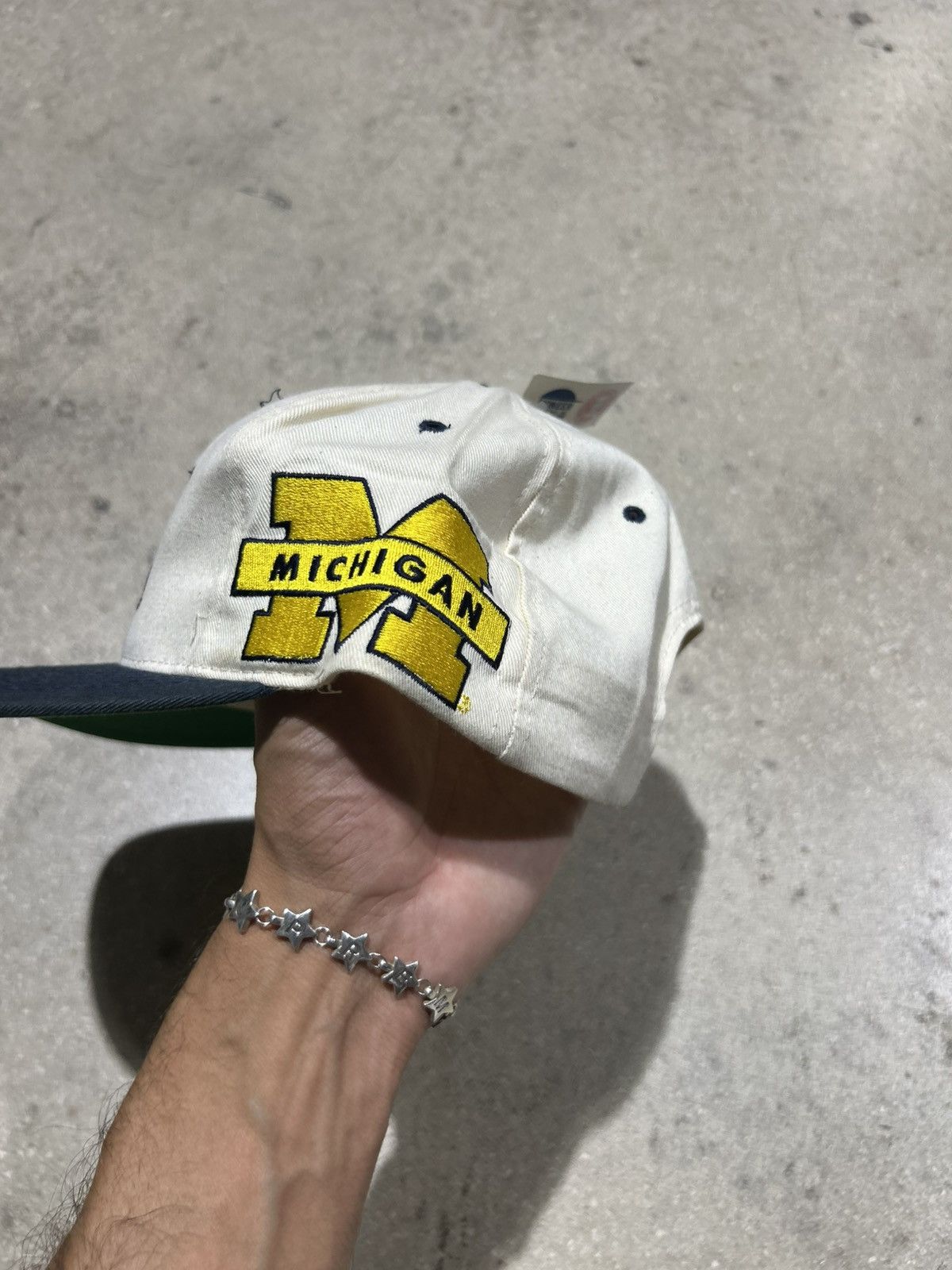Vintage University Of Michigan Hat Size ONE SIZE - 2 Thumbnail