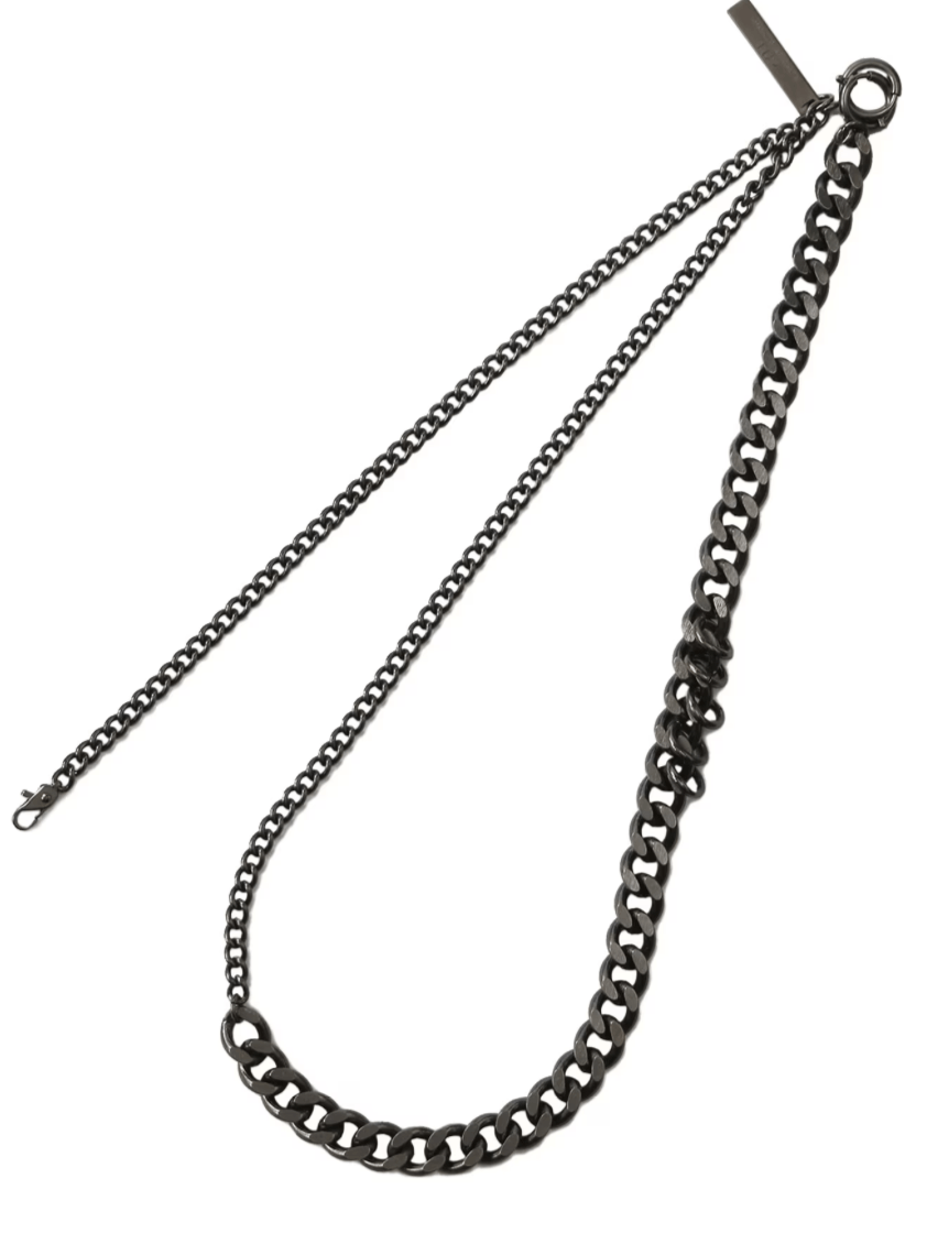 Yohji Yamamoto Yohji Yamamoto 6-WAY CURVED CHAIN BRACELET NECKLACE Size ONE SIZE - 4 Thumbnail