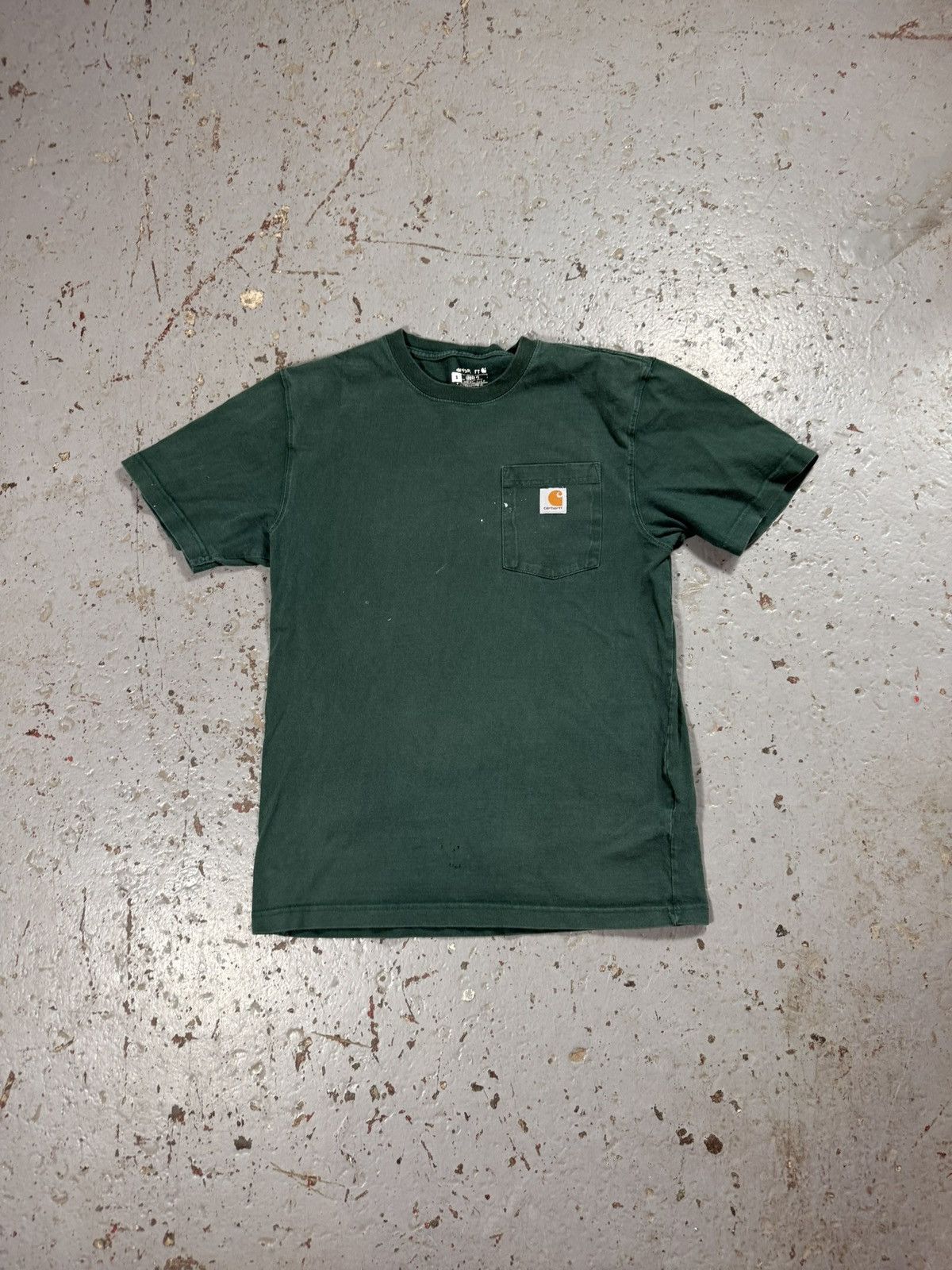 Carhartt Vintage Blank Classic Faded Carhatt Tee Size US S / EU 44-46 / 1 - 1 Thumbnail