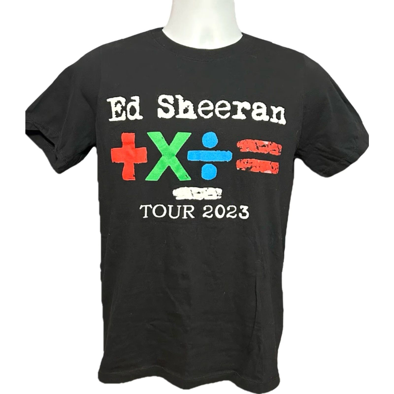 Doublet Ed Sheeran 2023 Tour Shirt Women Medium Black Short Sleeve Double Sided Crew Shirt Women M Black Ed Sheeran Concert Tee T Shirt JTC Activewear Logo Size M / US 6-8 / IT 42-44 - 5 Thumbnail
