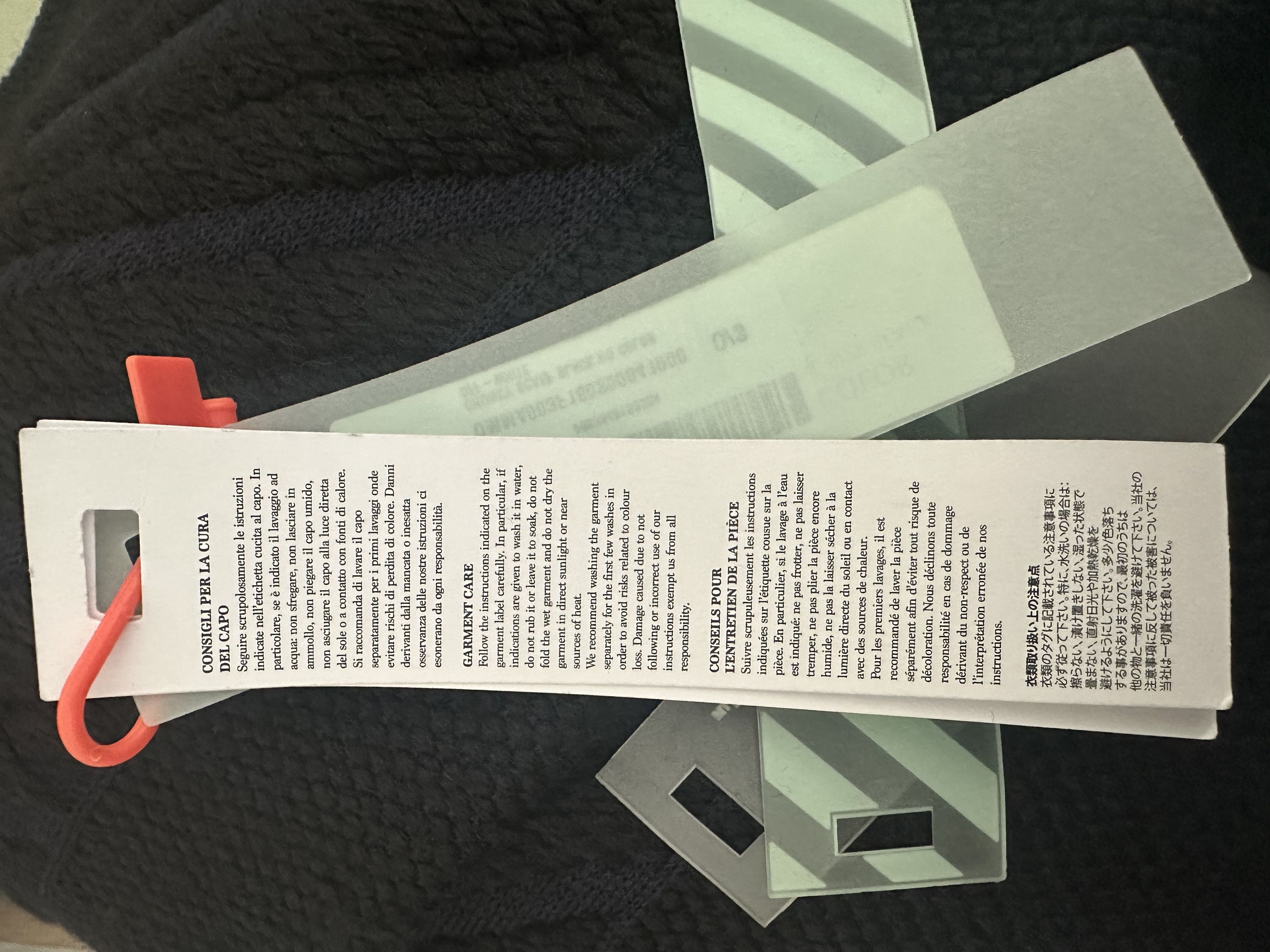 Off-White Off White Chunky Scarf Size ONE SIZE - 6 Thumbnail