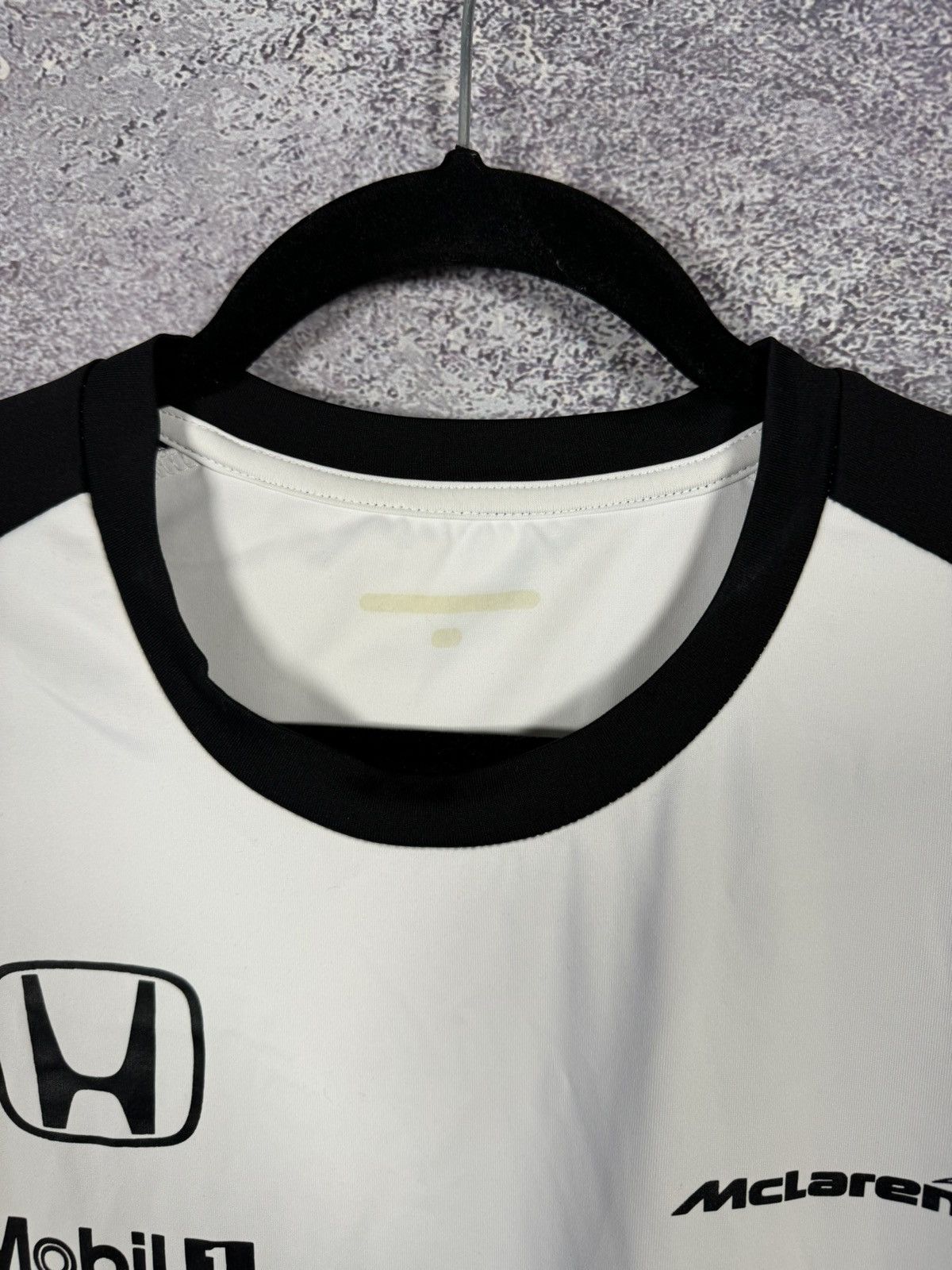 Formula 1 × Honda × Malcolm McLaren McLaren Racing Team Honda F-1 Formula 1 Jersey White XL size Size US XL / EU 56 / 4 - 7 Thumbnail