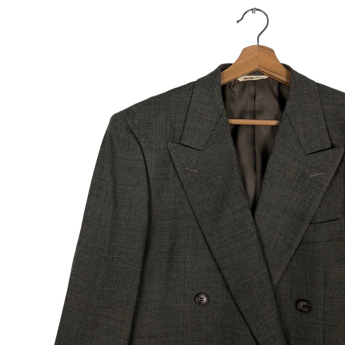 Japanese Brand 🔥Vintage MCM Legere Double Breast Coats Jackets Size US M / EU 48-50 / 2 - 7 Thumbnail