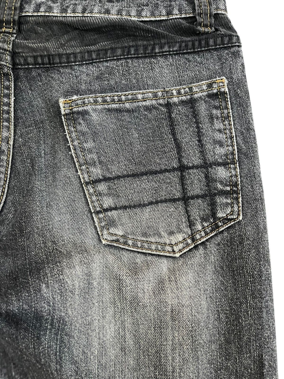 14th Addiction × Comme Ca Ism × Yasuyuki Ishii Vintahe Comme Ca Du Mode Wide Leg Avantgarde Style Dneim Size US 30 / EU 46 - 8 Thumbnail
