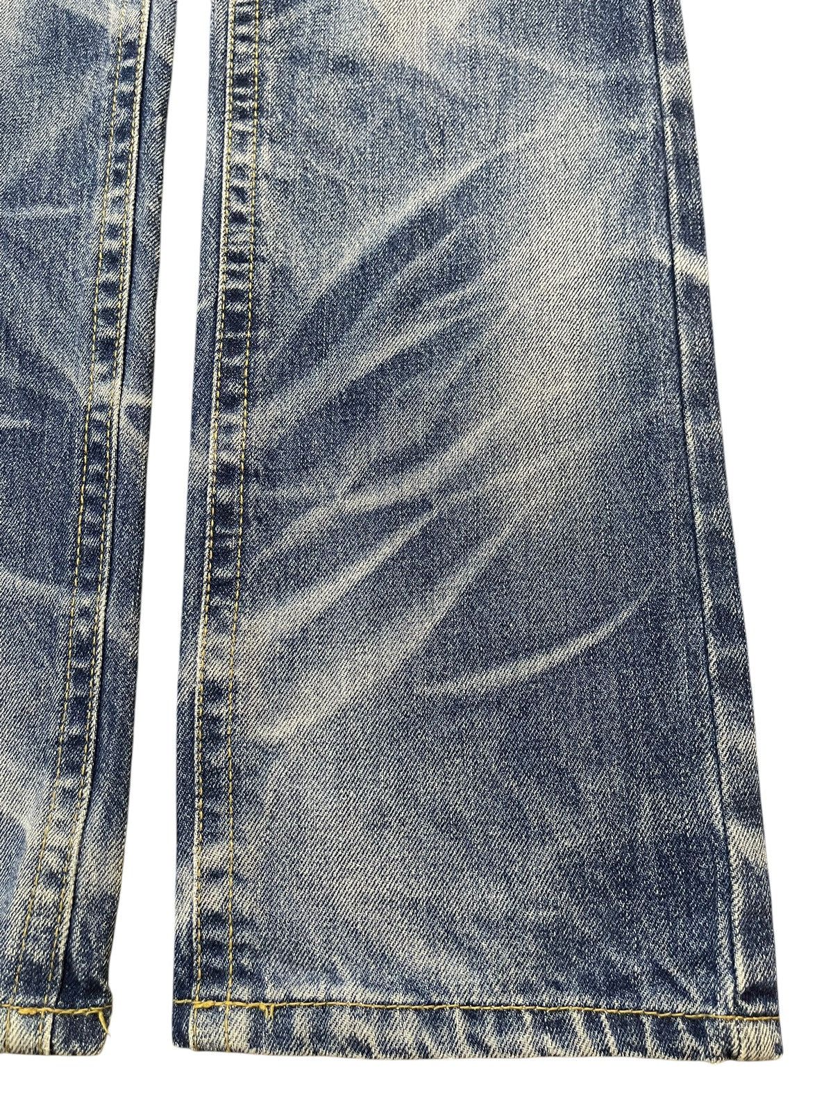 If Six Was Nine Vintage Japanese Brand Blue Faded Wash Style Jeans Size US 30 / EU 46 - 8 Thumbnail