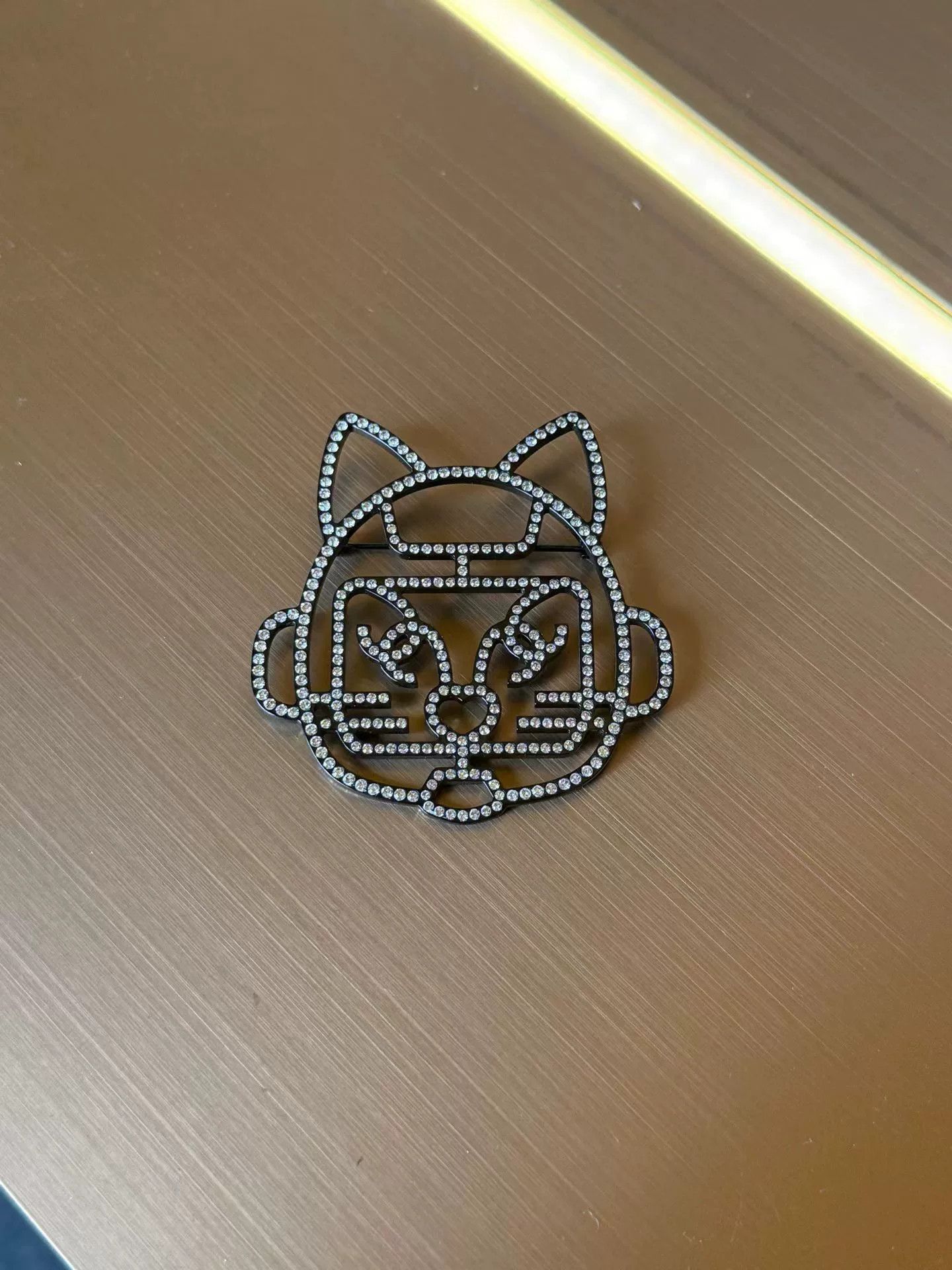 Chanel Chanel Cat Brooch Size ONE SIZE - 1 Thumbnail