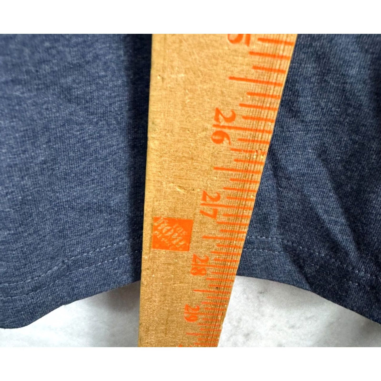 Vintage Denver Hayes Modern Fit Stretch Tee Shirt Blue S/S Mens Large NEW Size US L / EU 52-54 / 3 - 7 Thumbnail