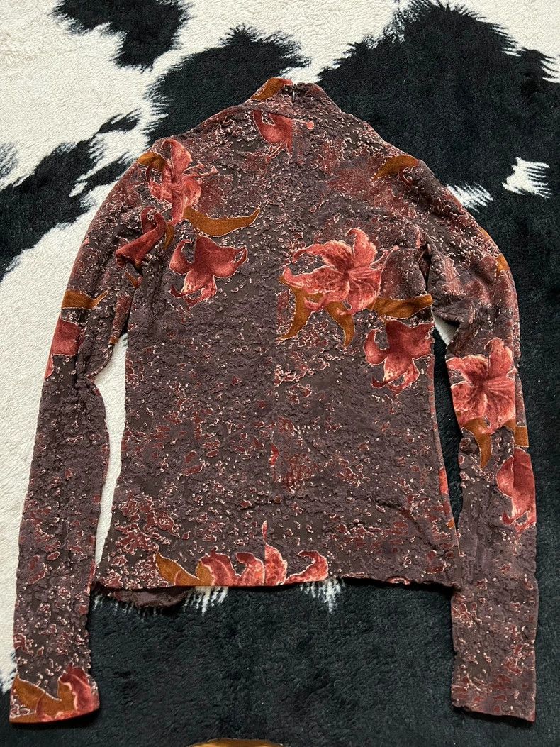 Kenzo KENZO Three-dimensional plush floral shirt Size XS / US 0-2 / IT 36-38 - 7 Thumbnail