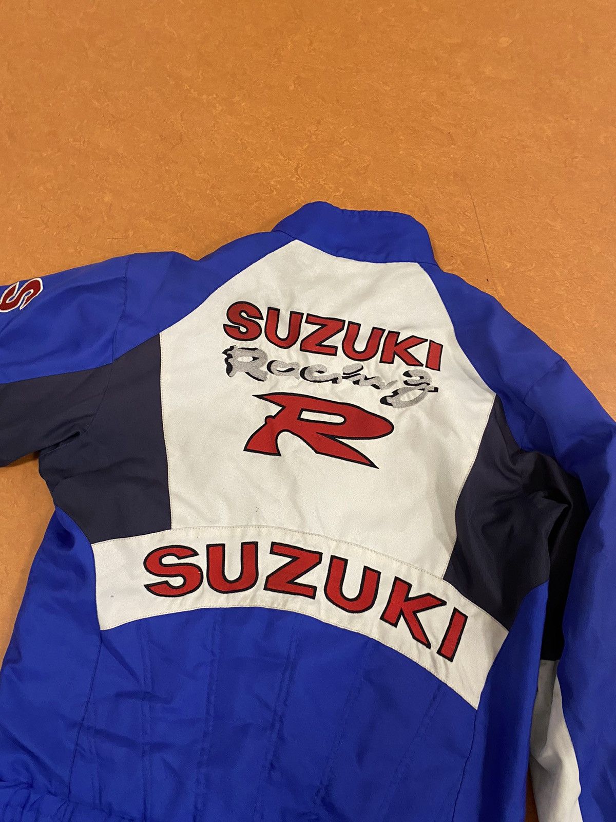 Vintage Vintage Jacket Suzuki Racing R Motorcycle Jacket Size US XL / EU 56 / 4 - 10 Thumbnail