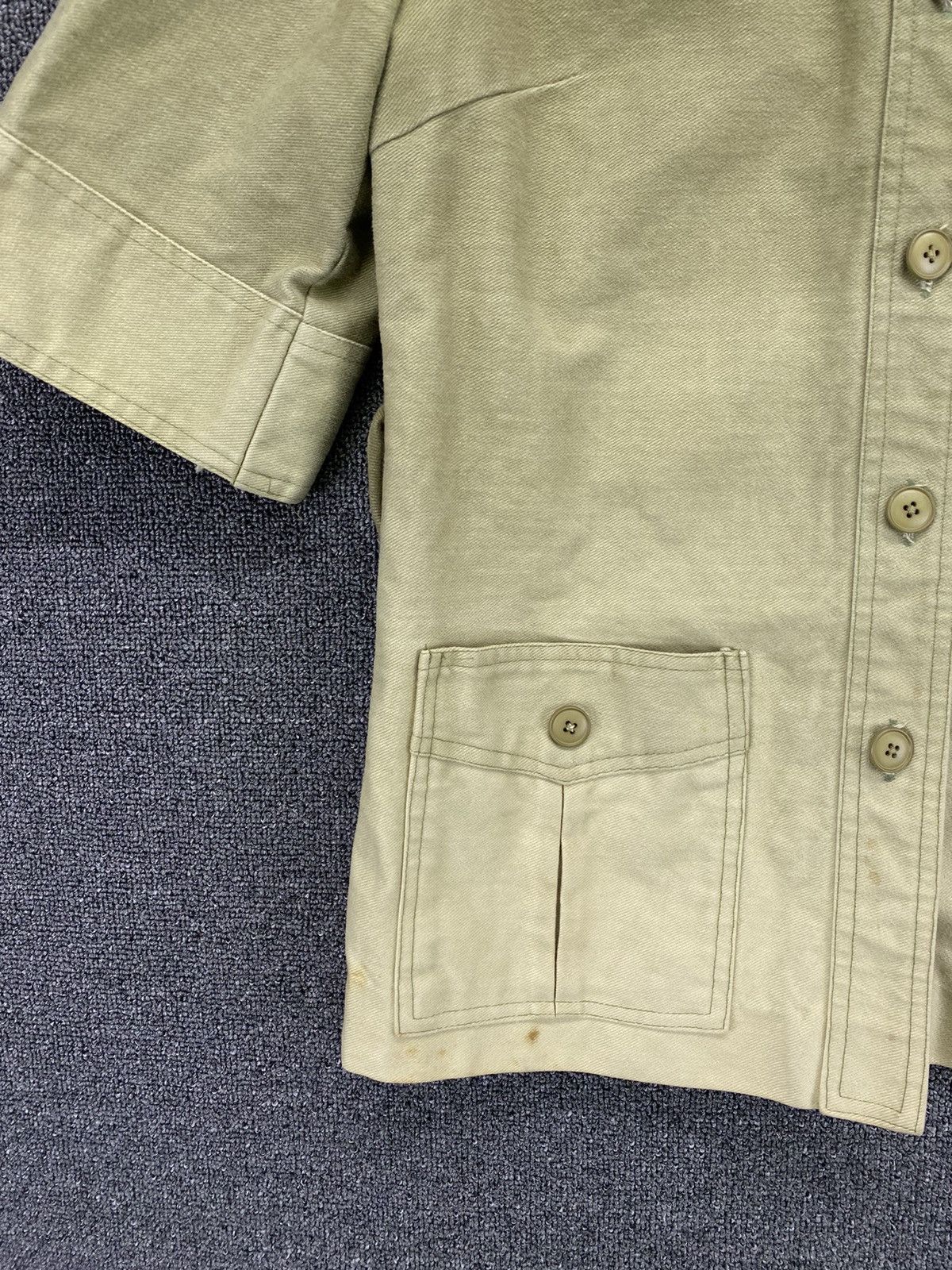 Japanese Brand Vintage 90s Blue Ribbon Button Up Chore Jacket Size S / US 4 / IT 40 - 5 Thumbnail