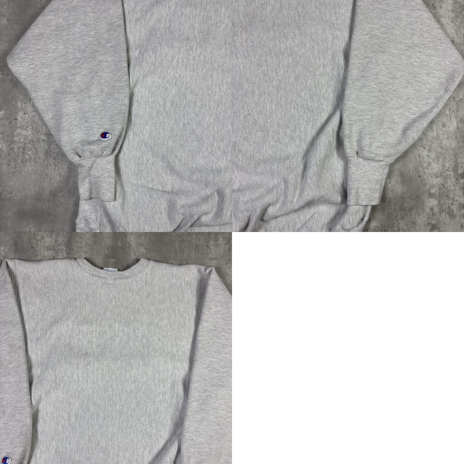 VINTAGE Champion Reverse Weave Sweatshirt 2XL Mens Gray College