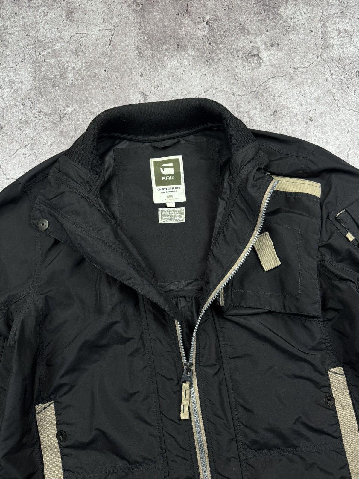 G-Star Avant Garde G Star Raw Y2K Cargo Multipocket Japanesse Jackt Size US L / EU 52-54 / 3 - 3 Thumbnail