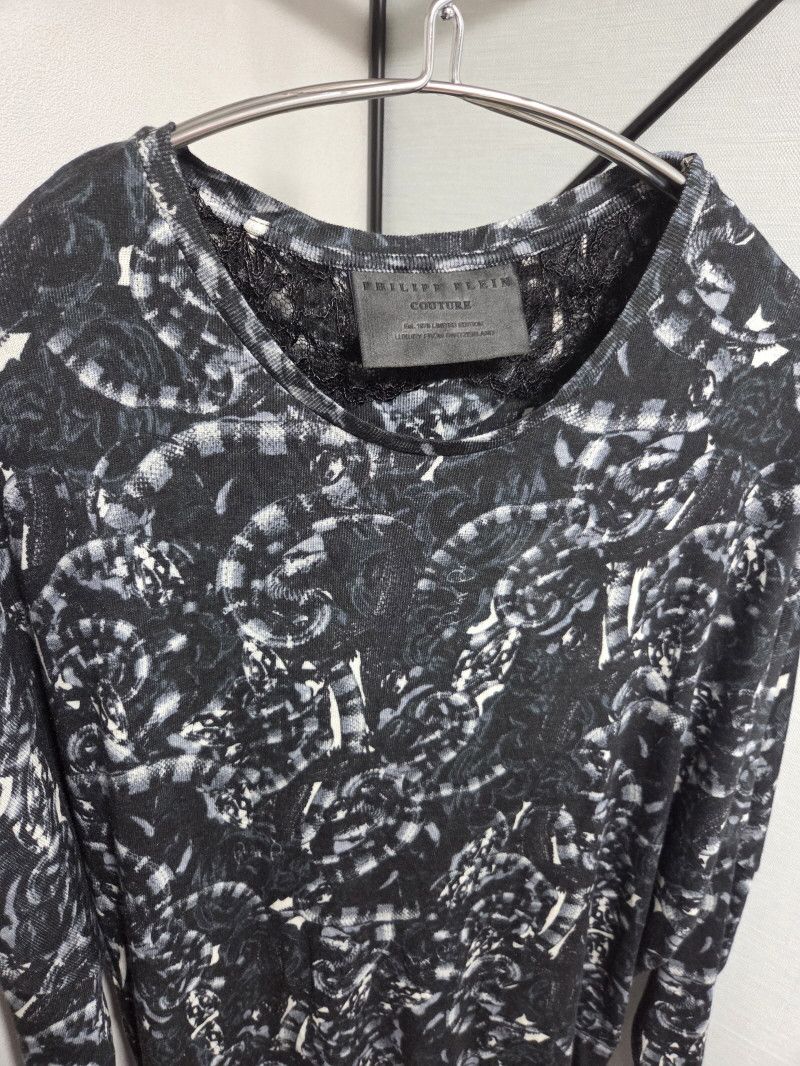 Philipp Plein **PHILIPP PLEIN Jungle Fever Batwing Knit Size S / US 4 / IT 40 - 2 Thumbnail