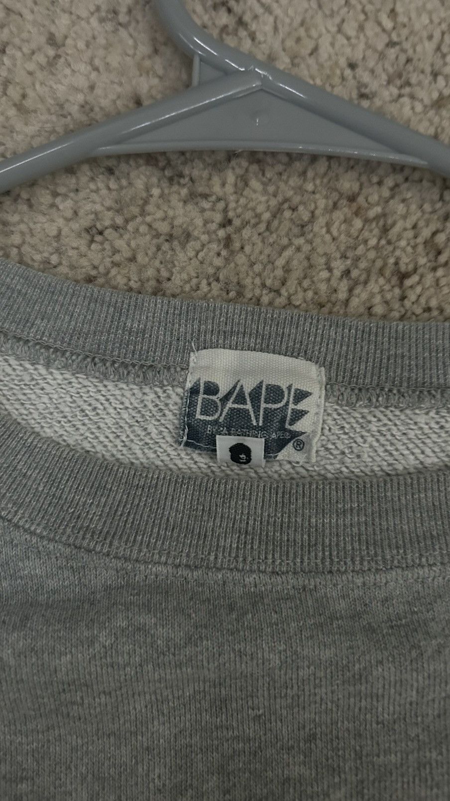 Bape Vintage Bape Rhinestone Crewneck Size US M / EU 48-50 / 2 - 3 Thumbnail