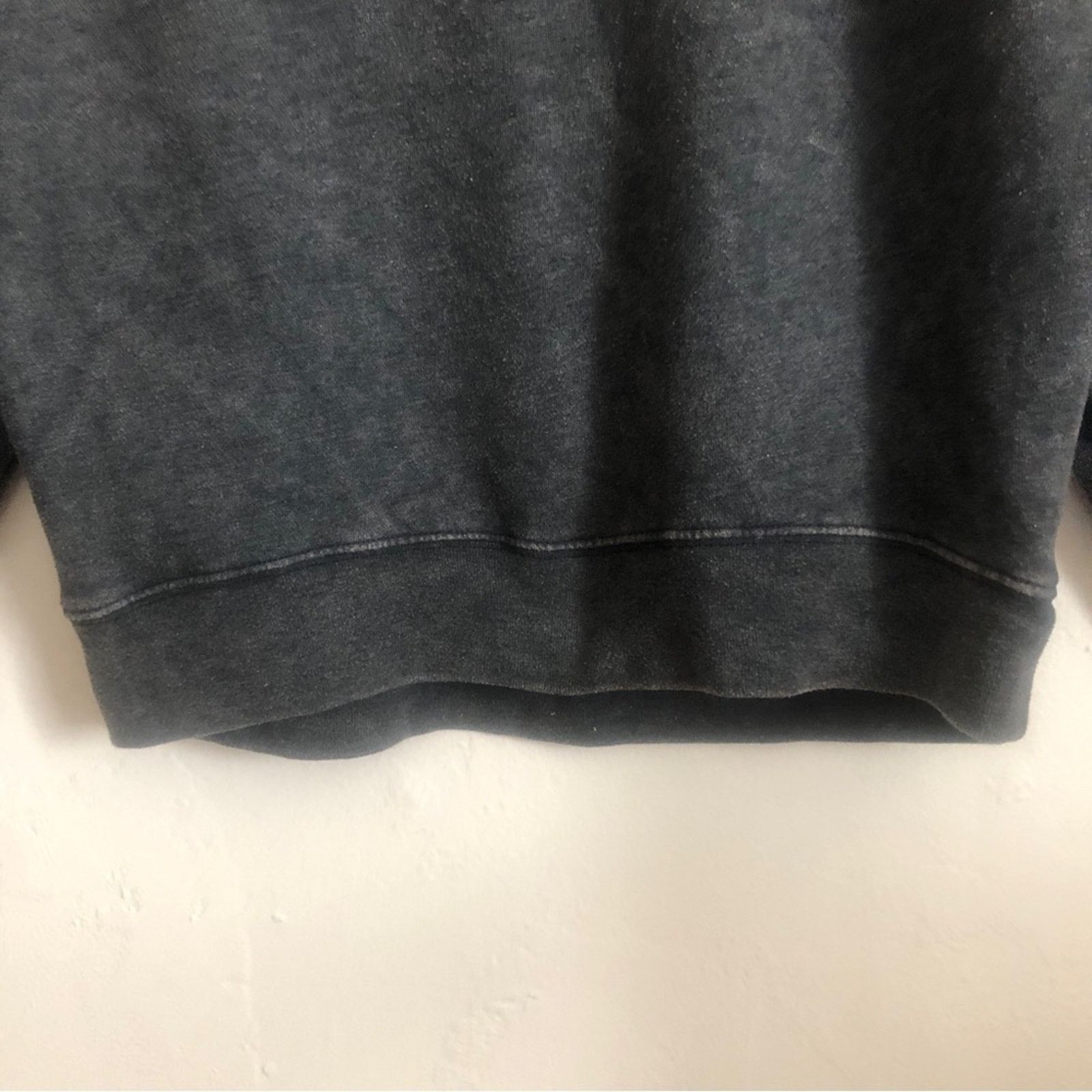 Hollister Hollister Dark Gray Crew Neck Long Sleeve Fleece Sweater Size S / US 4 / IT 40 - 6 Thumbnail