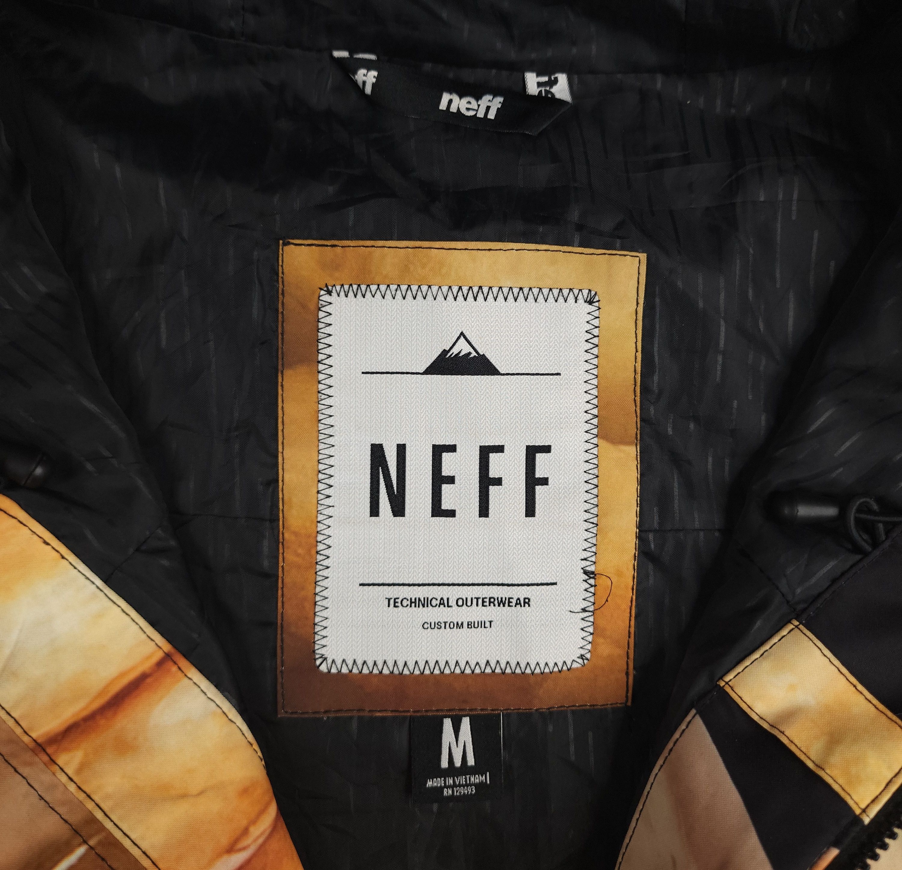 NEFF NEFF Pancakes windbreaker hooded jacket Size US M / EU 48-50 / 2 - 6 Thumbnail