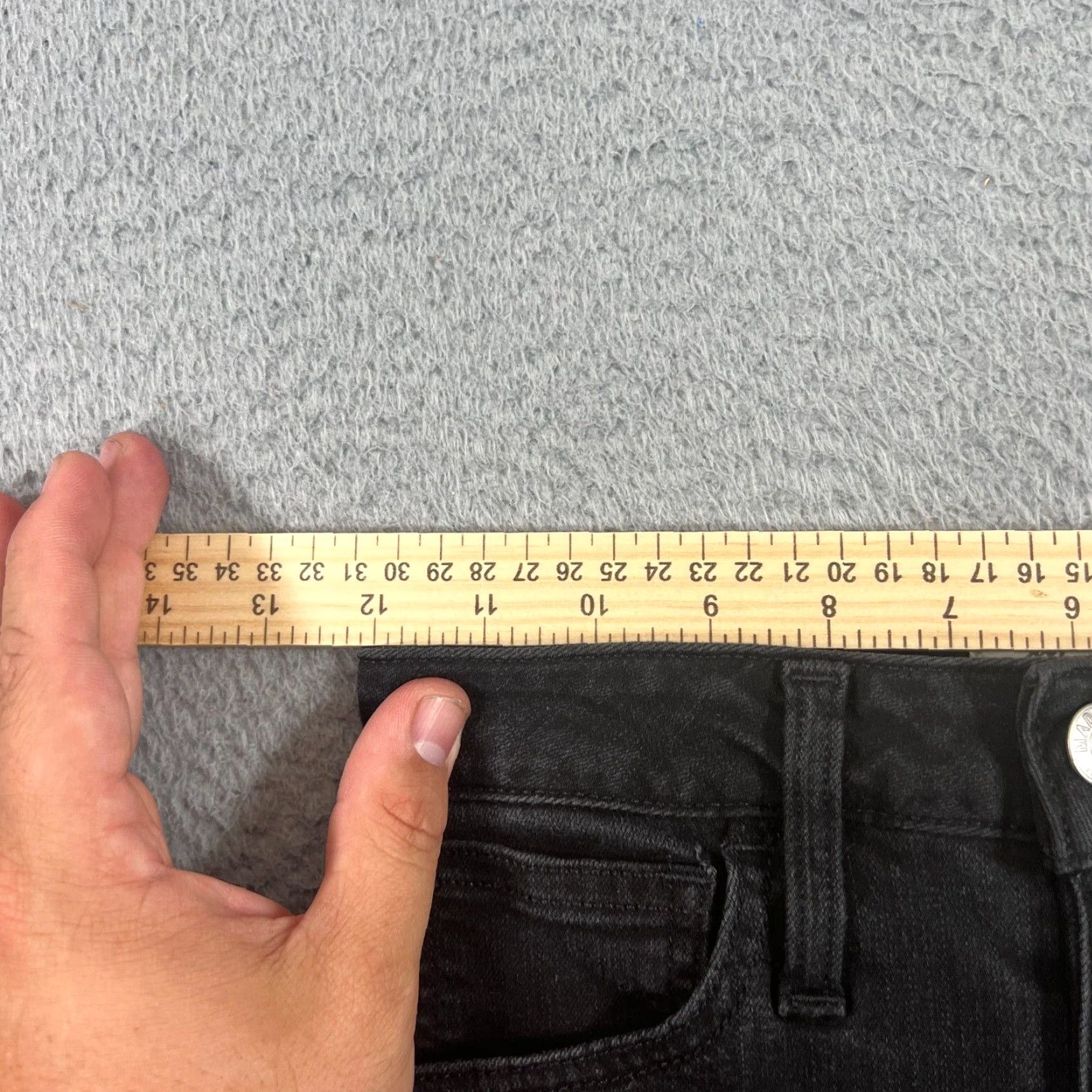 Madewell Madewell Jeans Womens 25 Curvy Roadtripper Skinny Black Jeans Size 25 Regular Women Brand Madewell Denim Jeans Stretch Skinny Size 42" / US 20 - 4 Thumbnail