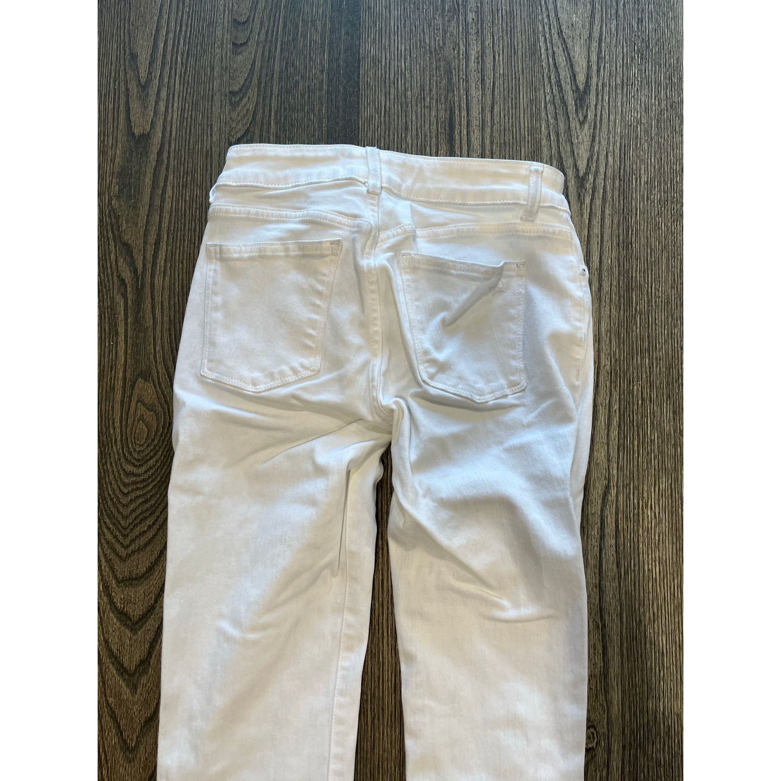 DL1961 DL1961 Mara Instasculpt Straight Ankle Jeans White Sz 26 Size 26" / US 2 / IT 38 - 11 Thumbnail