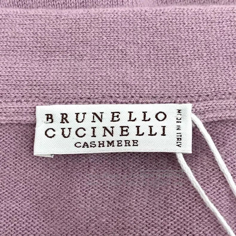 Brunello Cucinelli Brunello Cucinelli Khaki Cotton V-Neck Single Breasted Lon Size M / US 6-8 / IT 42-44 - 5 Thumbnail
