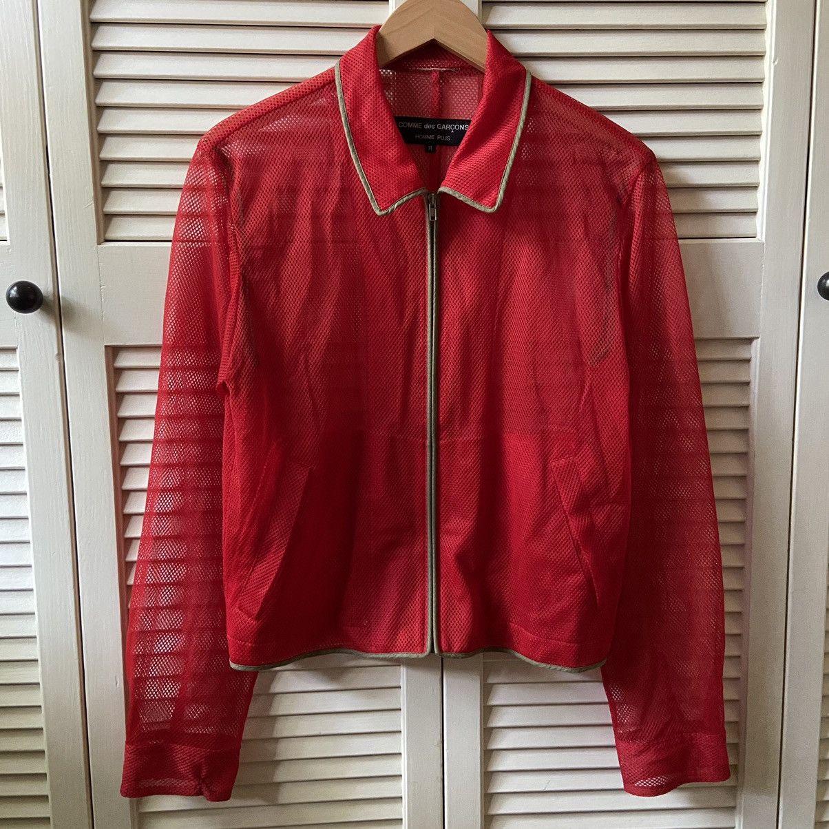 image of Comme Des Garcons x Comme Des Garcons Homme Plus Vntg Ss96 Cdg Comme Des Garçons Homme Plus Red Mes