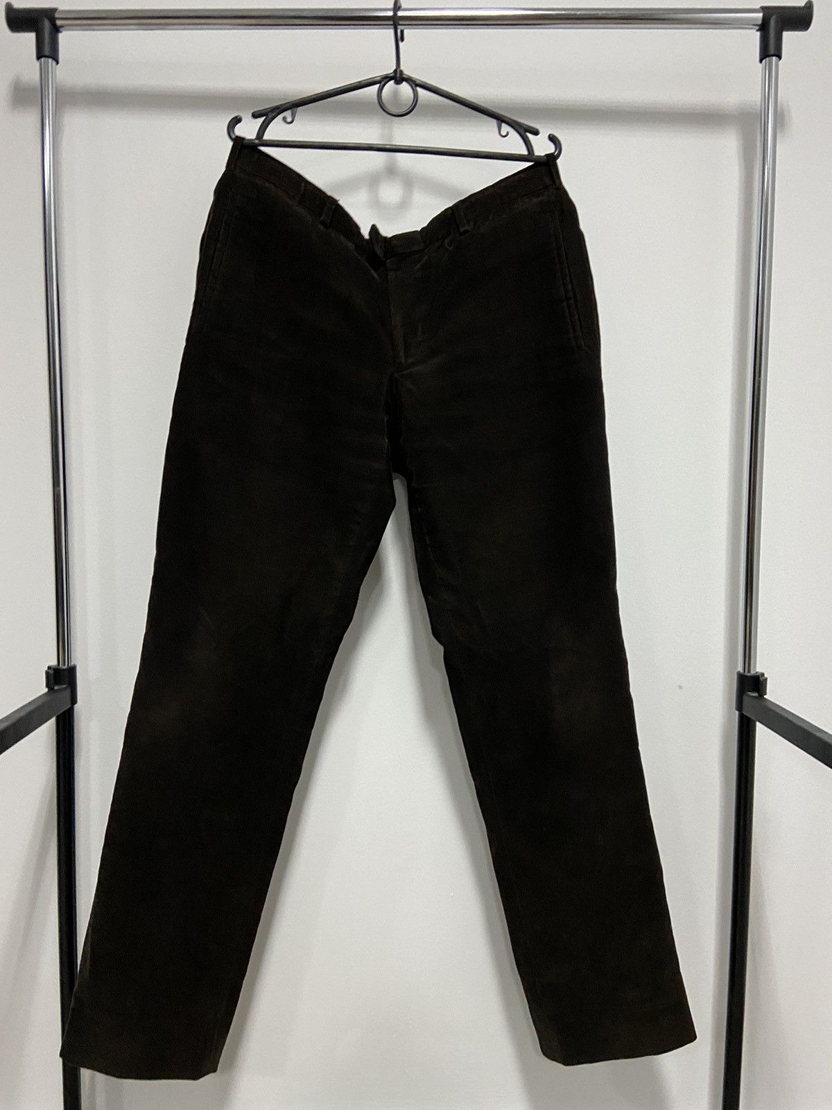 Prada × Vintage Prada black label corduroy pants vintage Size US 35 - 1 Thumbnail