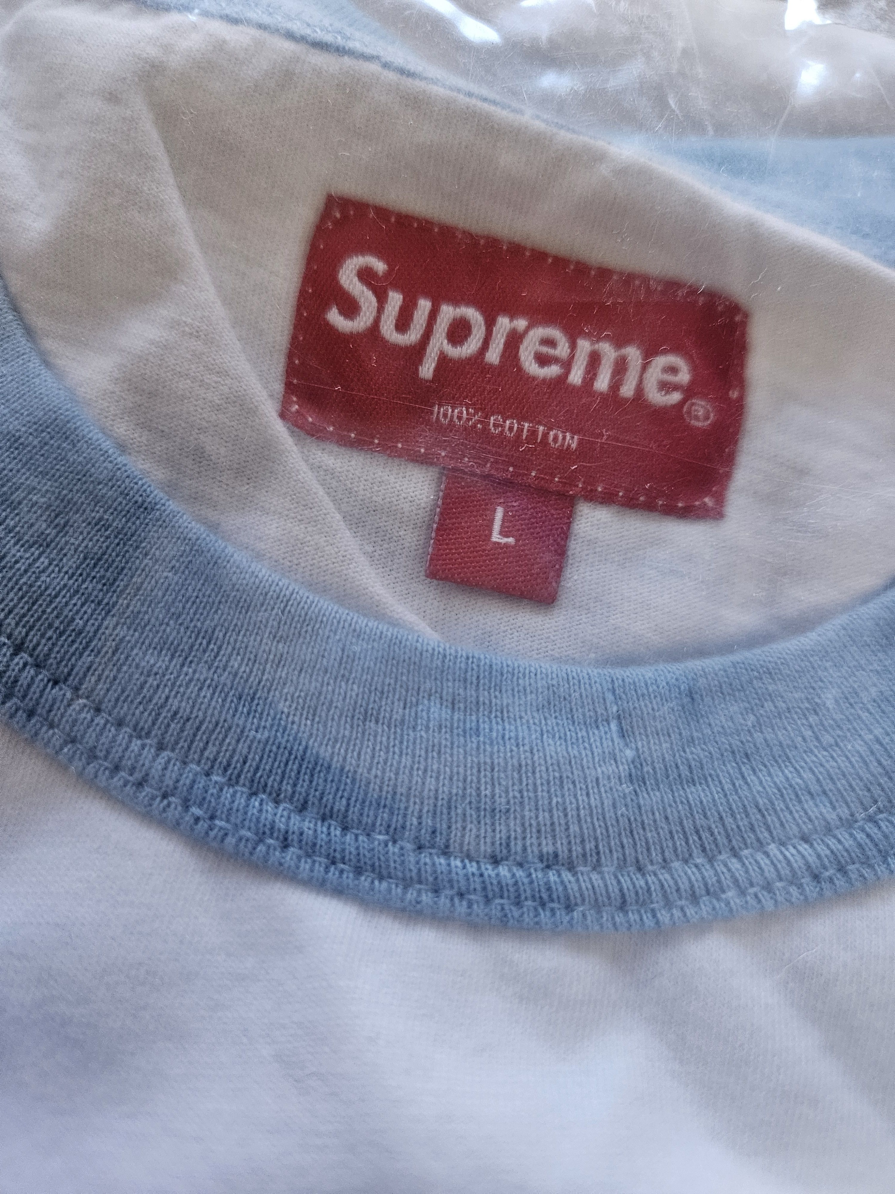 Supreme Supreme Betty Boop Raglan Large Light Blue DS Size US L / EU 52-54 / 3 - 2 Thumbnail