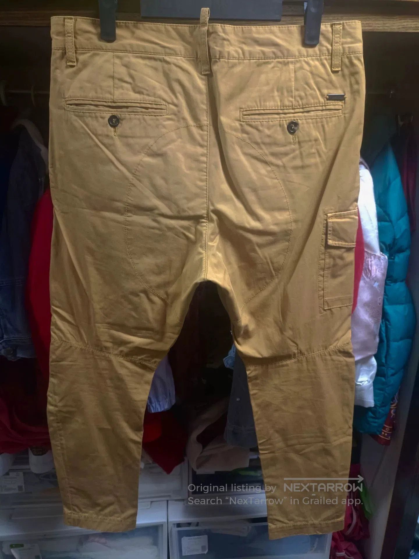 Dsquared2 DSQUARED2 D2 Cargo Pants Size 48. Size US 32 / EU 48 - 2 Thumbnail
