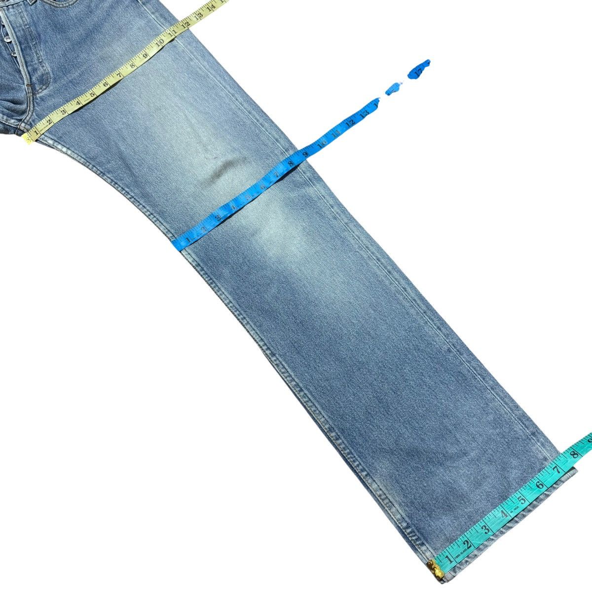 Levi's Vintage 90s Levis 501 Jeans Distressed Grunge Size US 31 - 21 Thumbnail