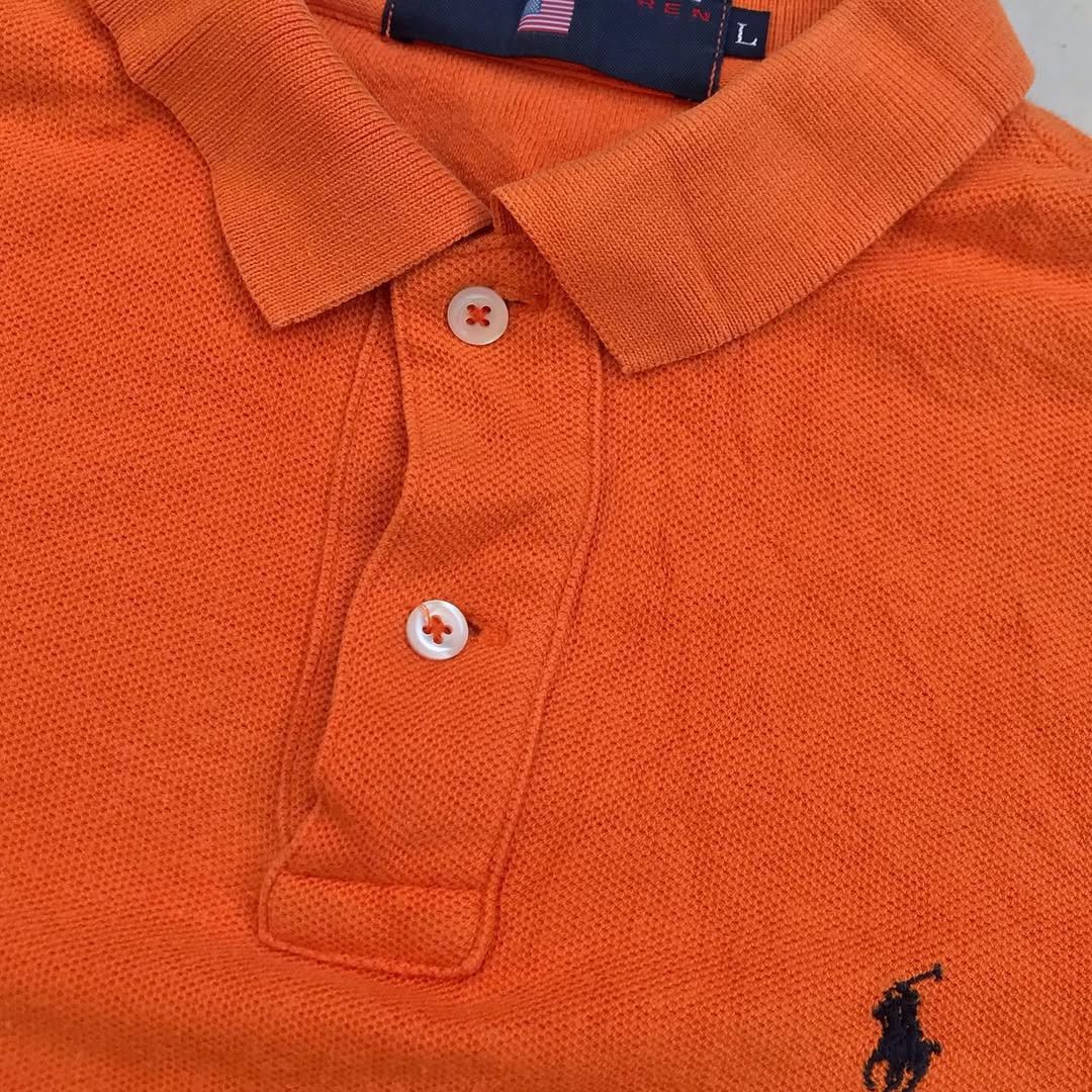 Polo Ralph Lauren Ralph Lauren Polo Sport Edition Orange FullPolo shirt Size US M / EU 48-50 / 2 - 2 Thumbnail