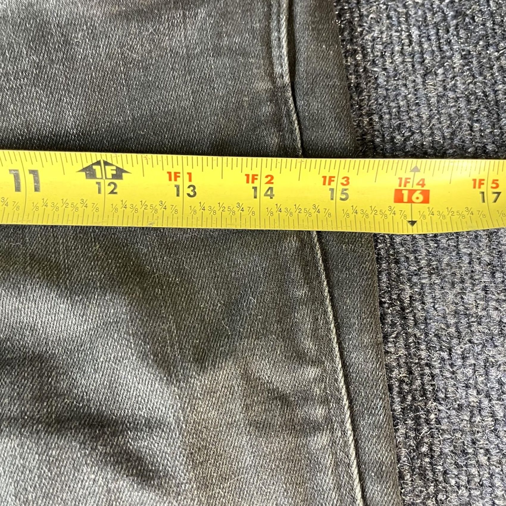Vintage Habitual Eve Hi Rise Skinny Jeans Womens Gray Coated Denim Stretch Made USA Jeans 26 Gray Vintage No Ladies Female Country-United States? Size 26" / US 2 / IT 38 - 4 Thumbnail