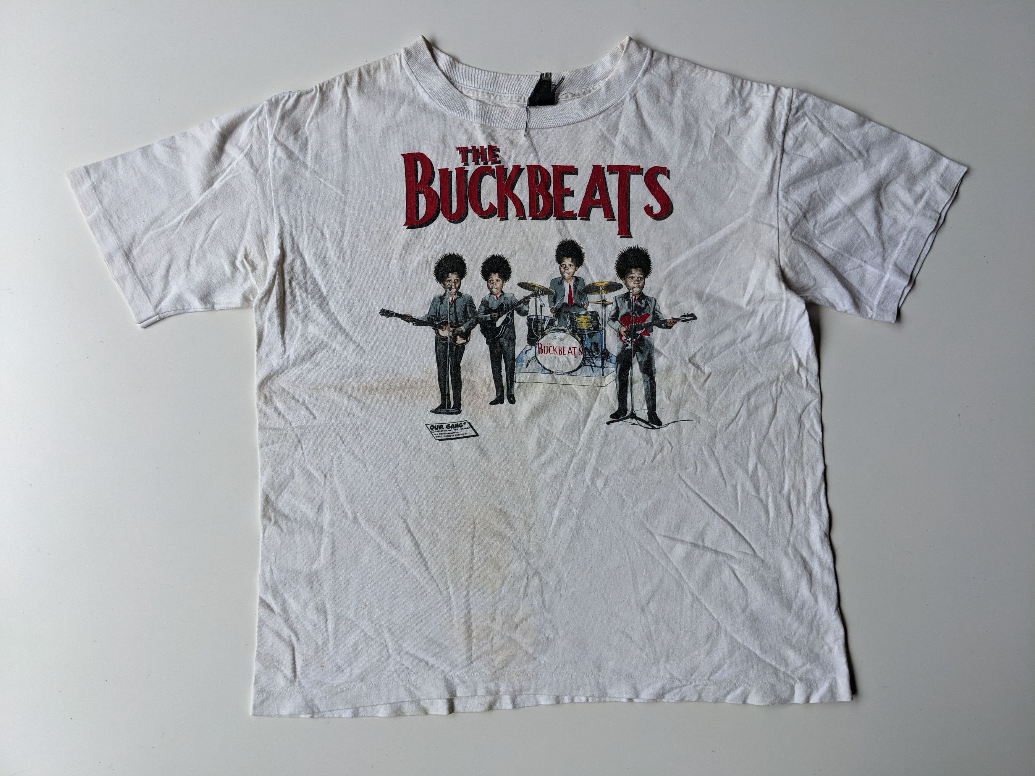 Vintage Vintage 80s The Buckbeat parody shirt Size US L / EU 52-54 / 3 - 1 Thumbnail