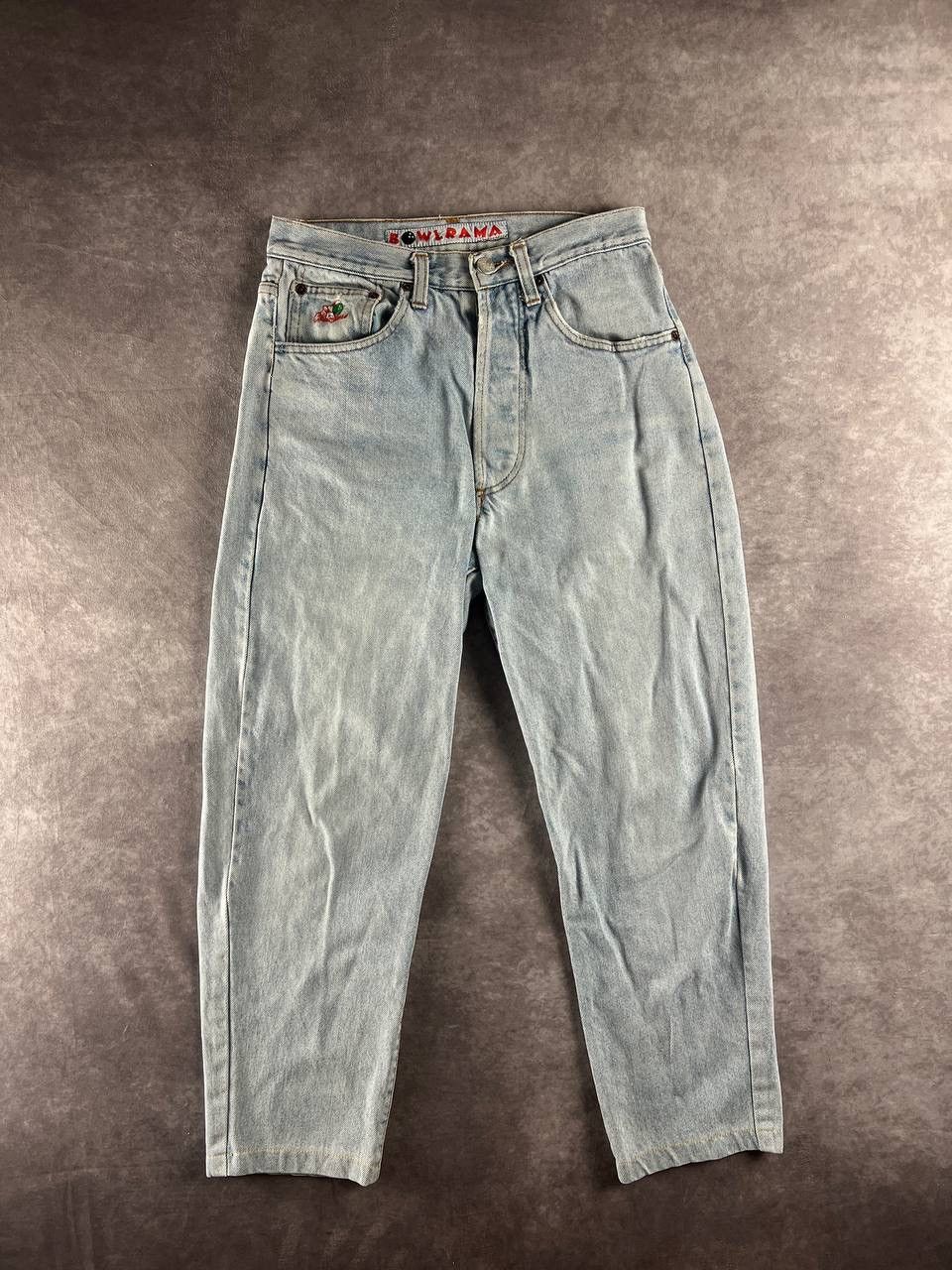 Other Vintage CHASERS Bowlrama Jeans Sz 30 Rare Bowling Embroidery Size US 30 / EU 46 - 2 Thumbnail