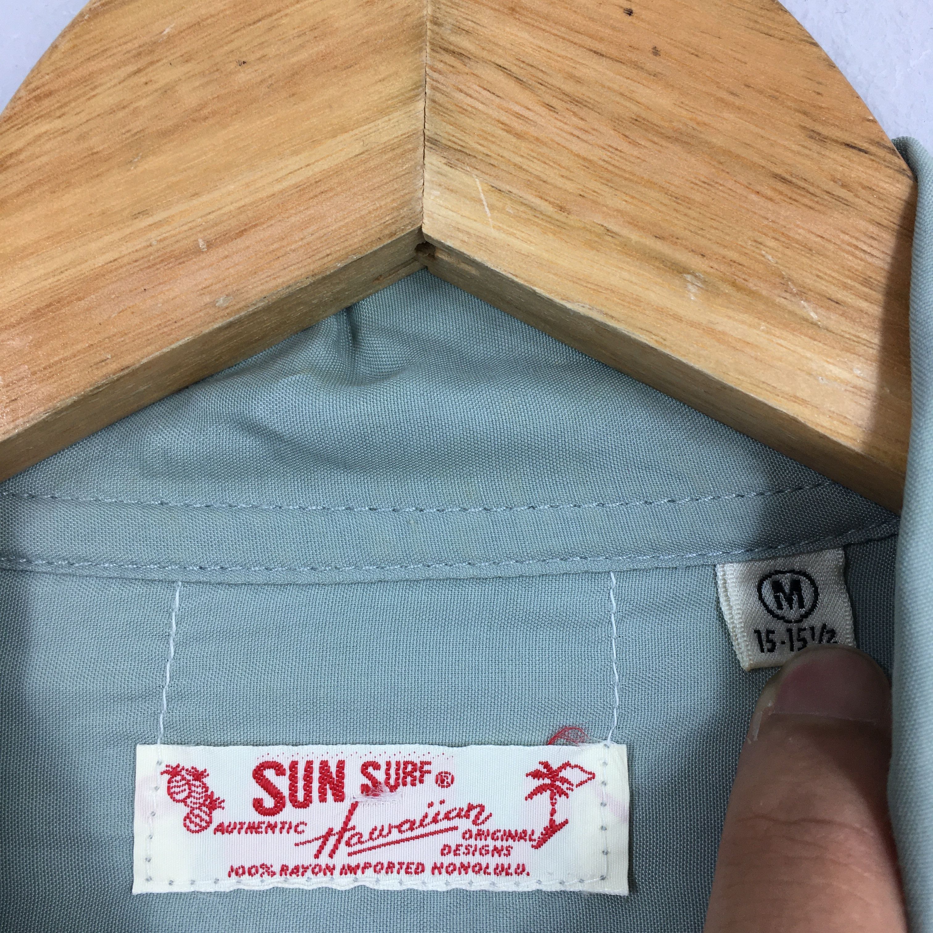 Sun Surf Vintage Sun Surf Hawaiian Palm Tree Rayon Shirt Medium Size US M / EU 48-50 / 2 - 5 Thumbnail