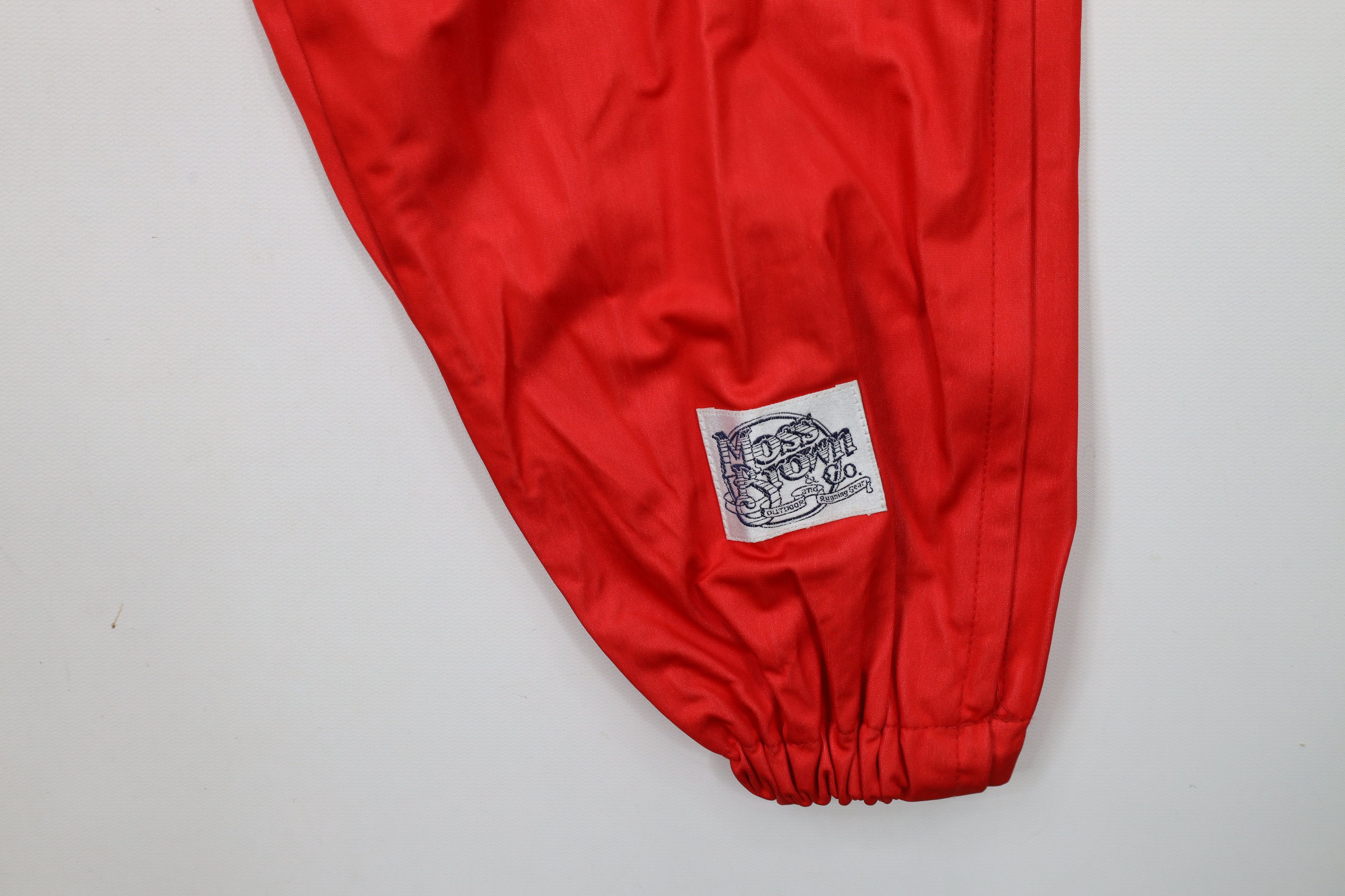 Vintage Vintage 80s Streetwear Waterproof Joggers Pants Red USA Size US 34 / EU 50 - 5 Thumbnail