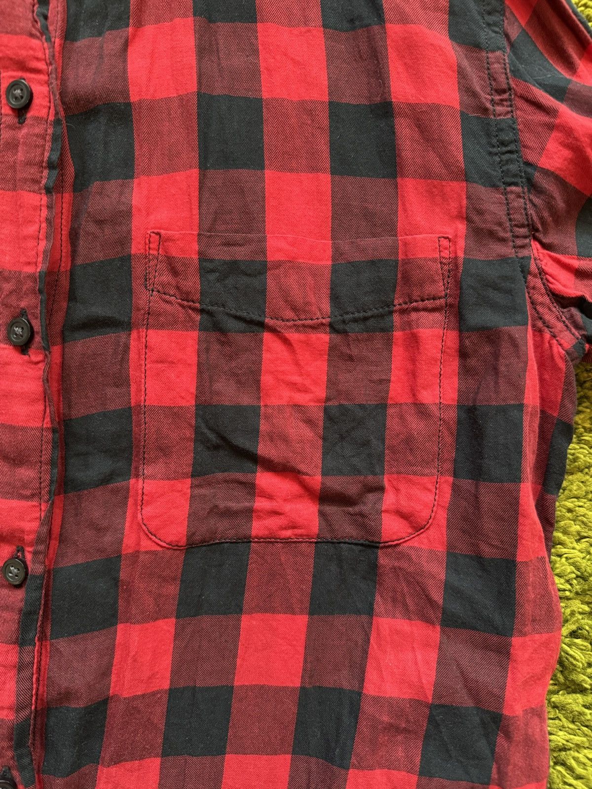 Denim & Supply Ralph Lauren × Polo Ralph Lauren × Vintage Ralph Lauren Denim & Supply tartan red checkered shirt Size S / US 4 / IT 40 - 3 Thumbnail