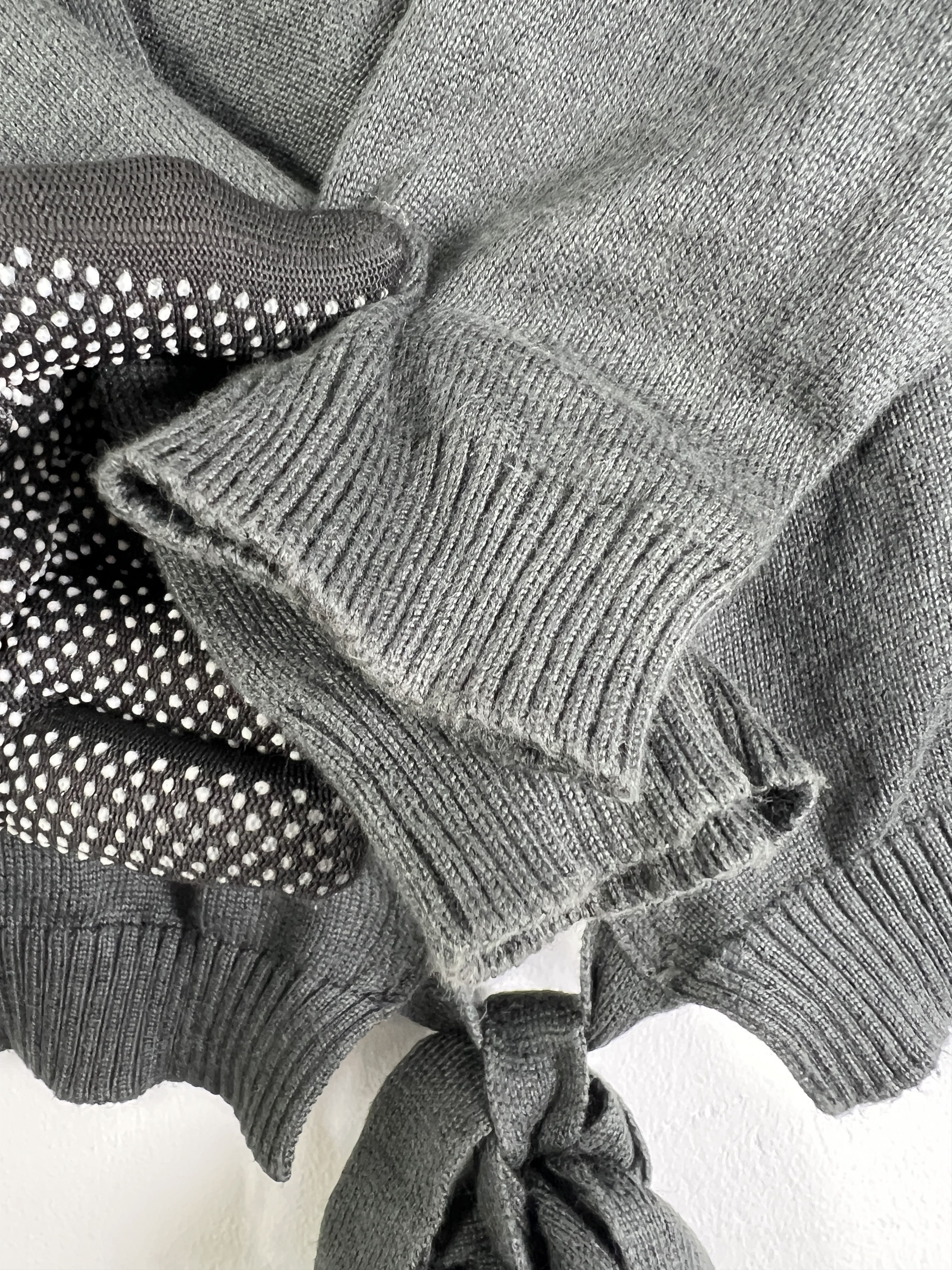 Undercover × Wtaps Under Cover2000 x WTAPS Knit Tie Cardigan (M) GTMP274 Size M / US 6-8 / IT 42-44 - 3 Thumbnail