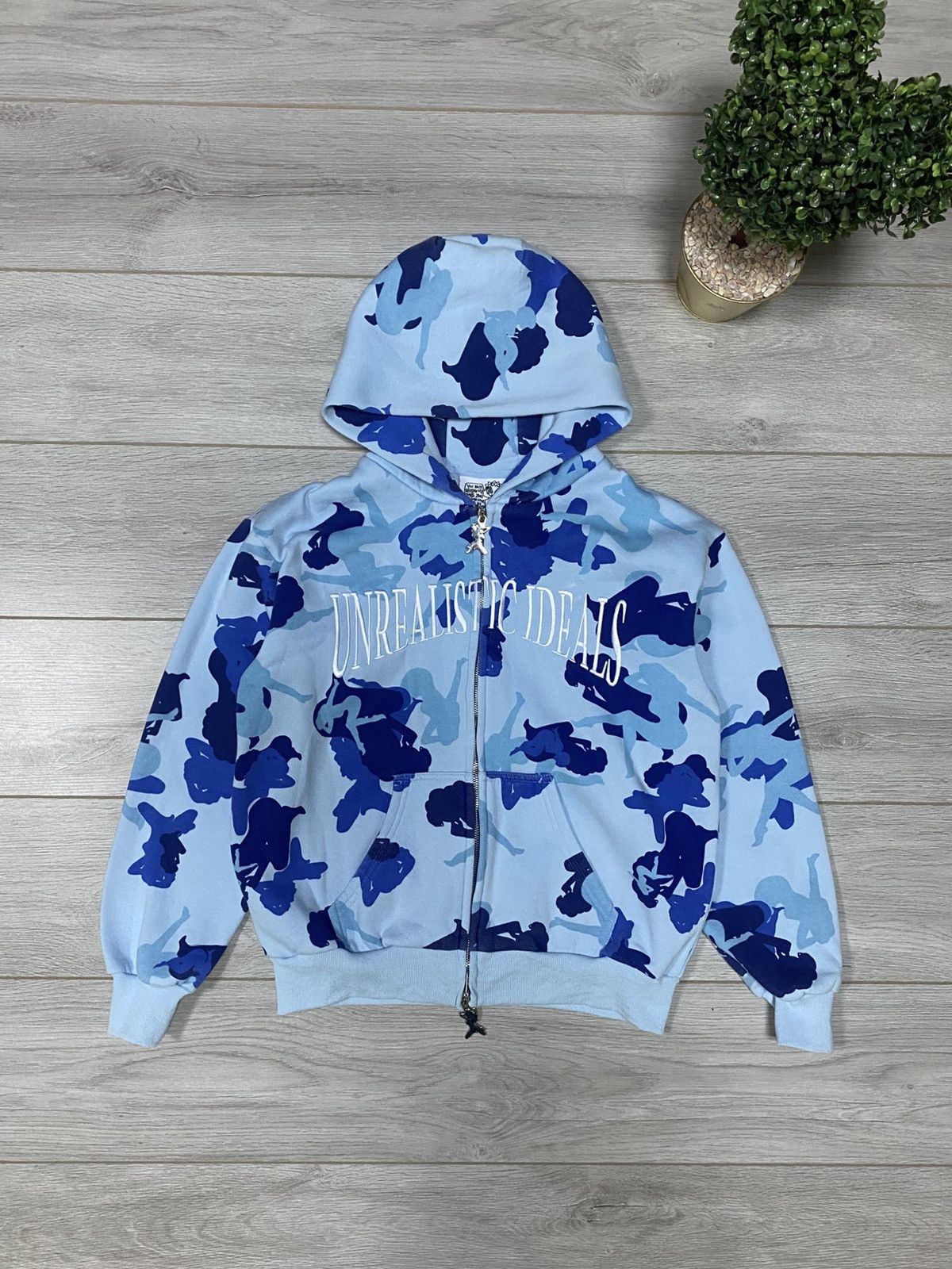 Other Unrealistic Ideals monogram girls zip hoodie Size US S / EU 44-46 / 1 - 1 Thumbnail
