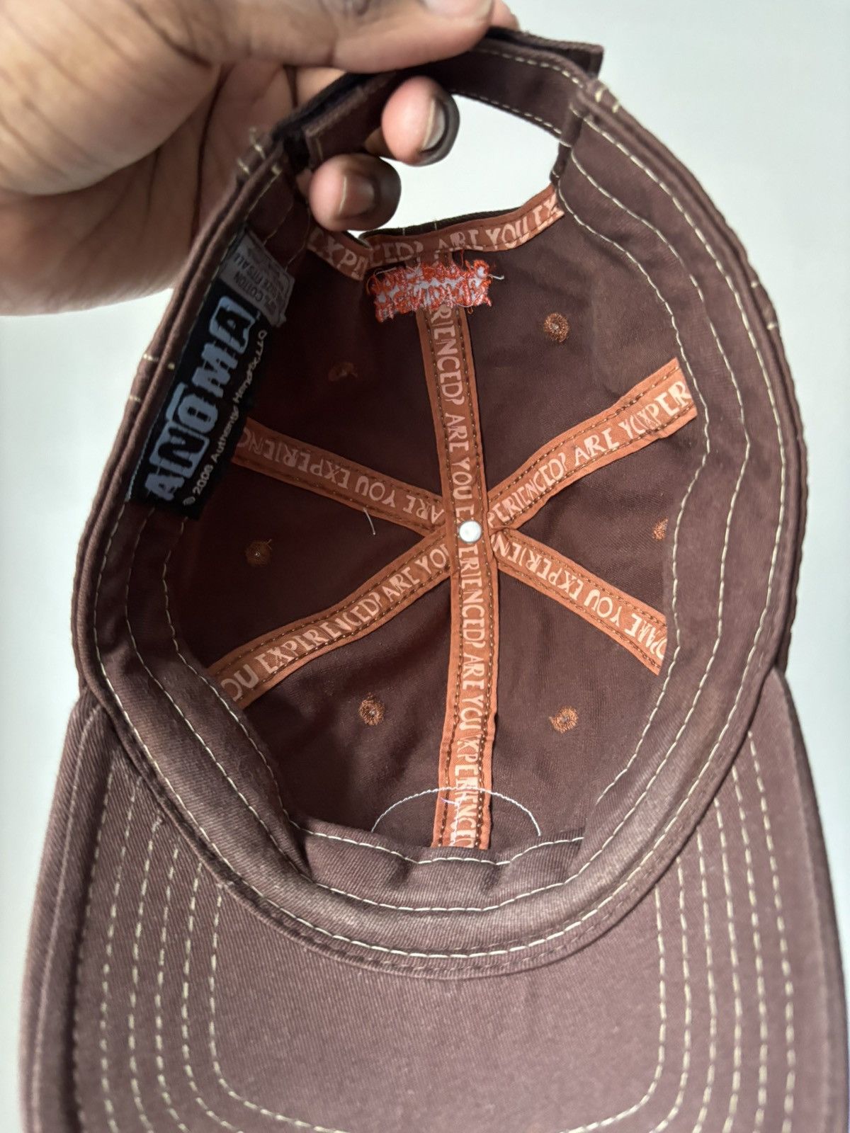 Vintage Vintage 2006 Jimi Hendrix Experience Brown Cap Adjustable Size ONE SIZE - 8 Thumbnail