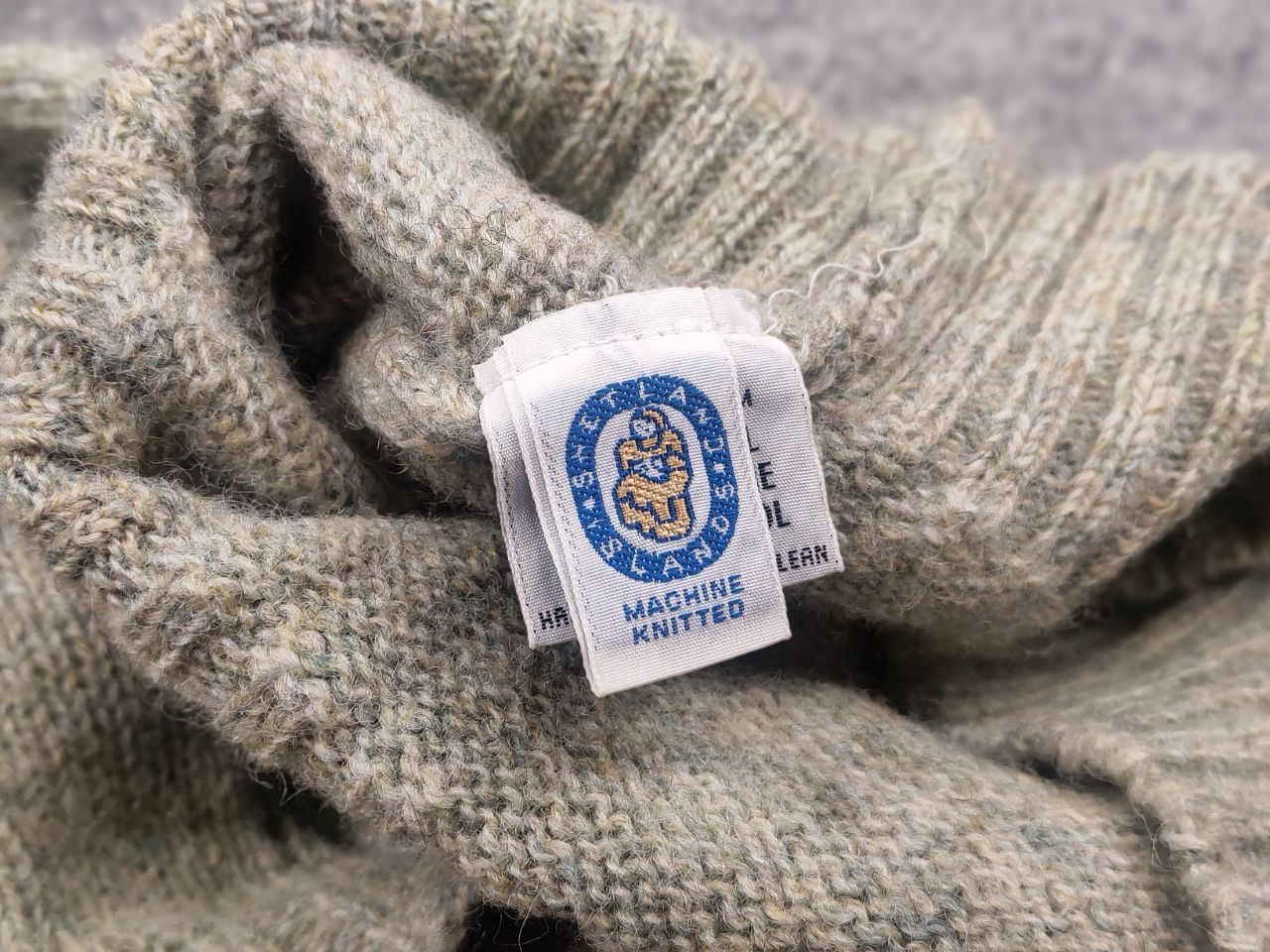 Vintage Vintage Judane of Shetland Scotland Pure Wool Knit Sweater Size US L / EU 52-54 / 3 - 15 Thumbnail