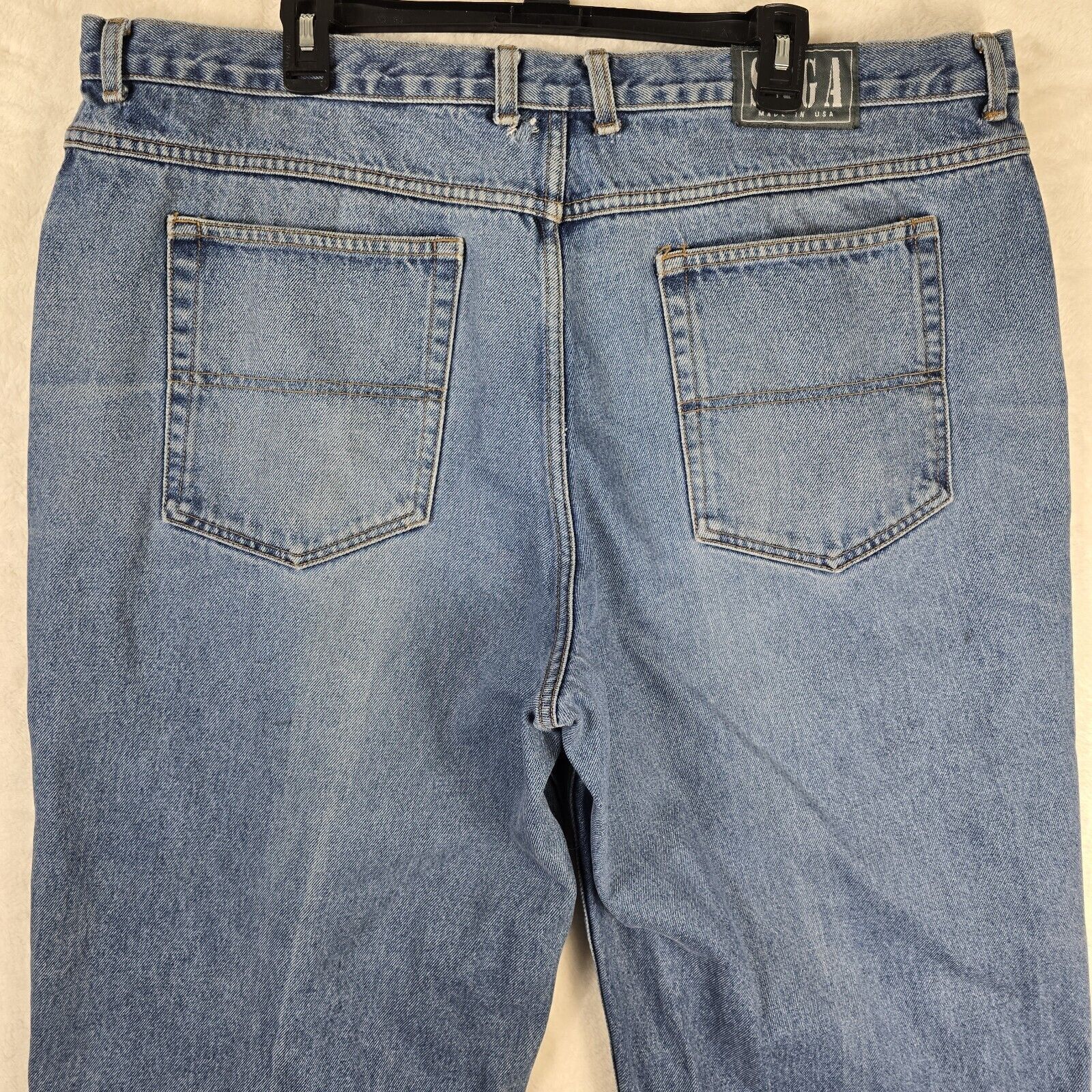 Other Vintage SAGA Made In USA Jeans Size 44 Baggy Skater 42x32 Size US 44 / EU 60 - 4 Thumbnail