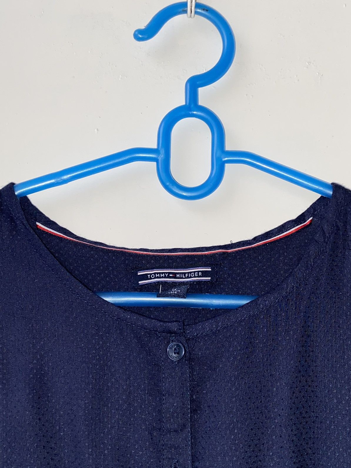 Tommy Hilfiger TOMMY HILFIGER Navy Midi Dress Size S / US 4 / IT 40 - 20 Thumbnail