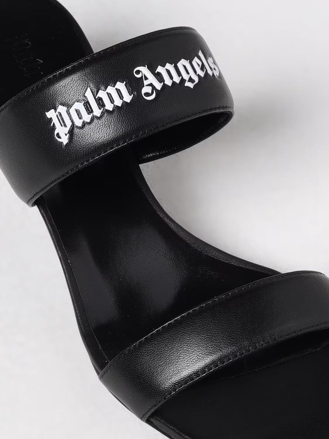 Palm Angels o1s22i1n0824 Leather Mules in Black Size US 9 / IT 39 - 4 Thumbnail